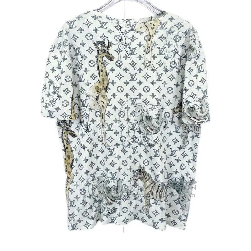 Louis Vuitton Louis Vuitton Summer White Short Sleeve T. Size M / US 6-8 / IT 42-44 - 2 Thumbnail