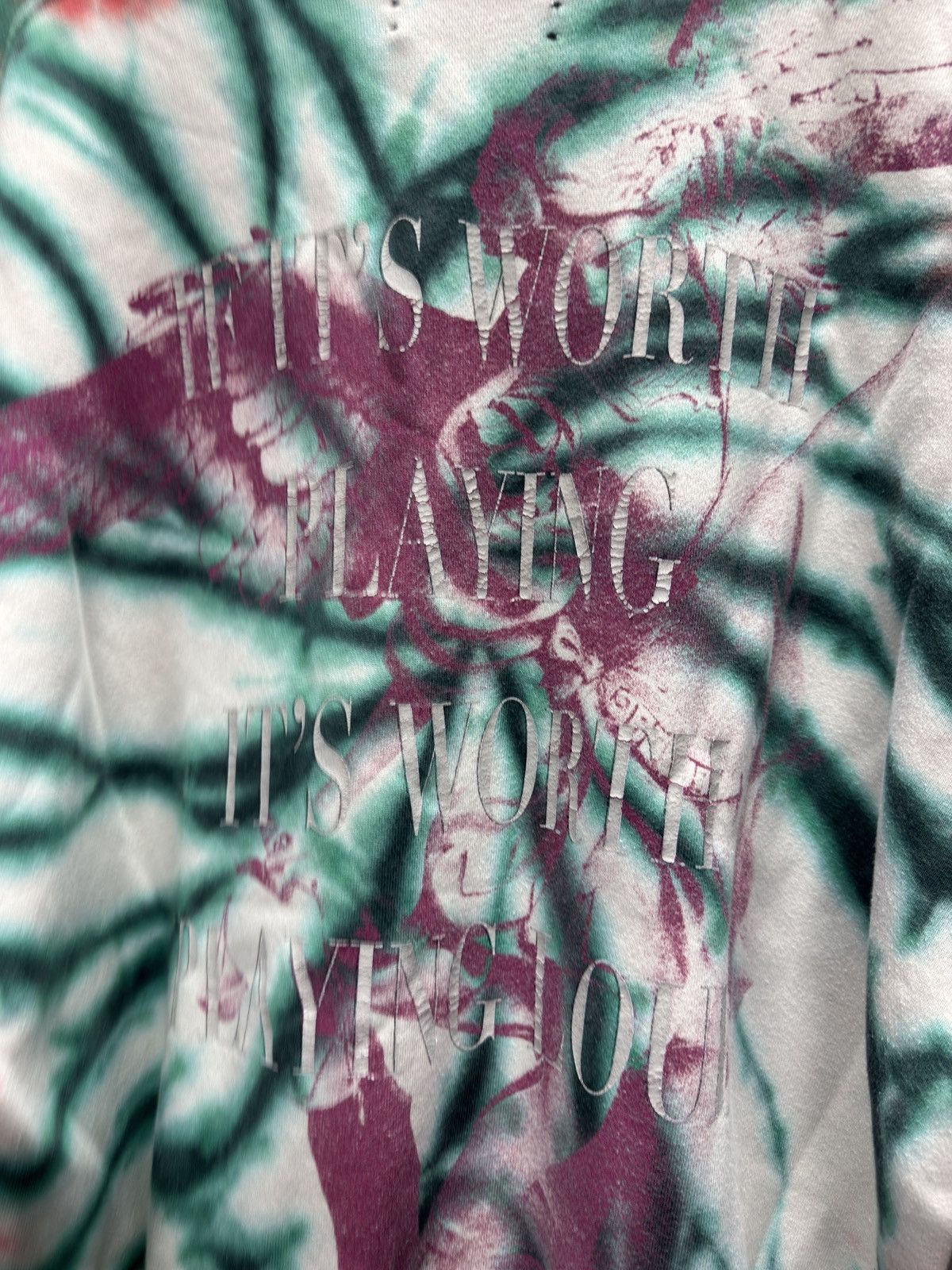 Amiri Amiri Tie Dye Skull Crewneck Size US XS / EU 42 / 0 - 4 Thumbnail