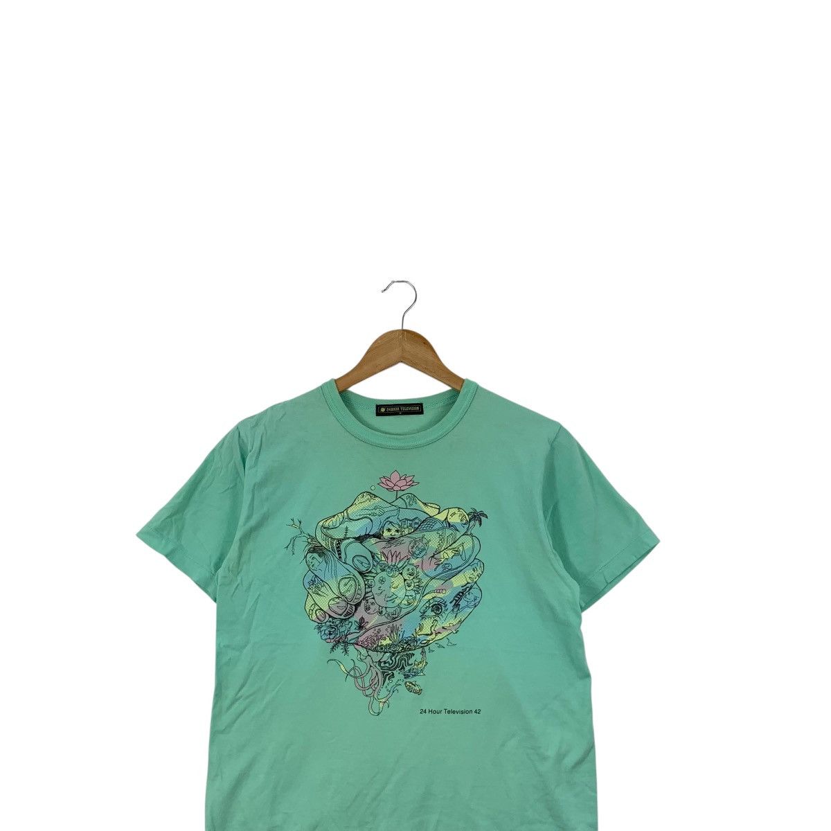 Vintage Vintage SATOSHI OHNO x 24 Hour Television Japan Tee Shirt Size US M / EU 48-50 / 2 - 2 Thumbnail