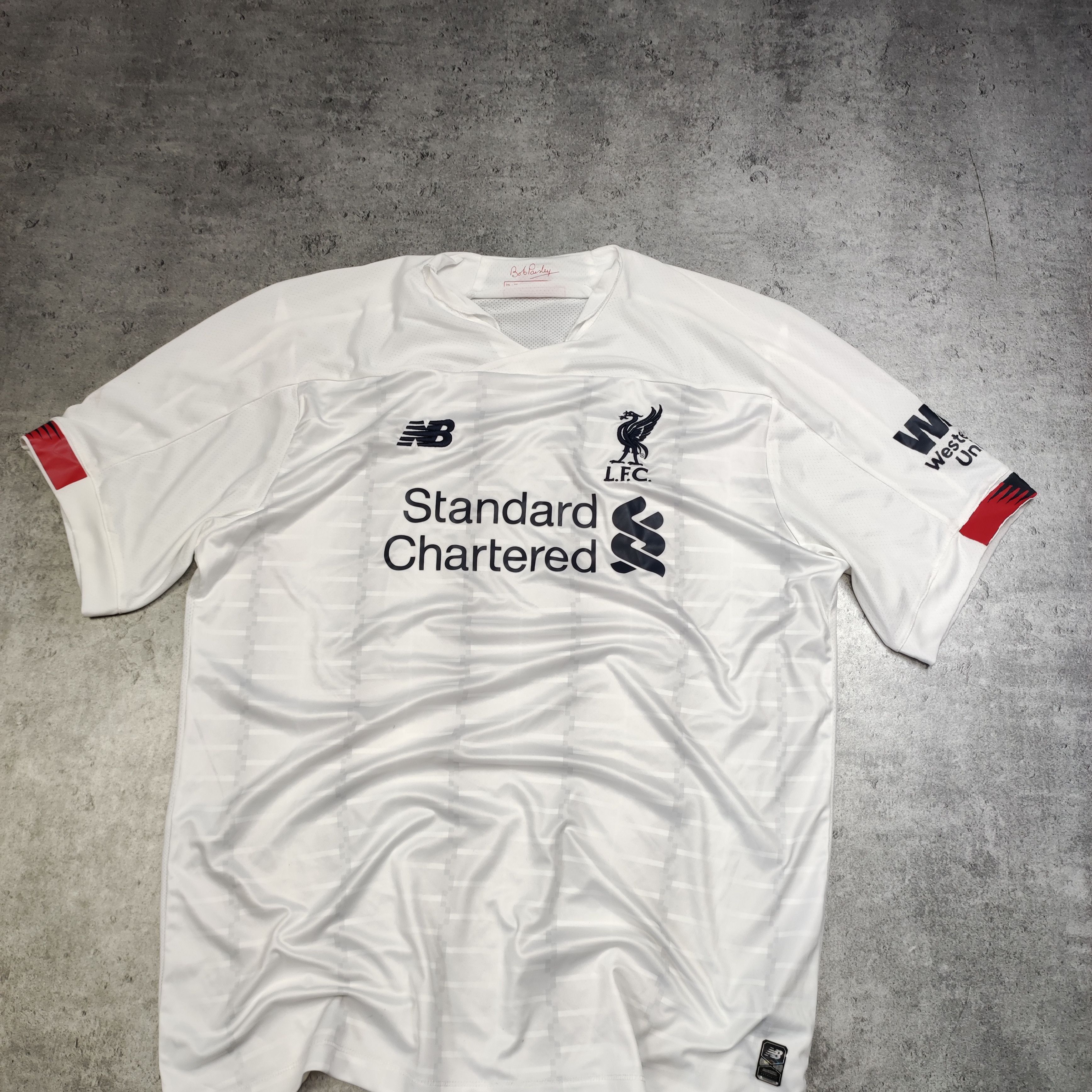 Vintage Soccer Football Liverpool 2019 Away New Balance Jersey Size US XXL / EU 58 / 5 - 2 Thumbnail