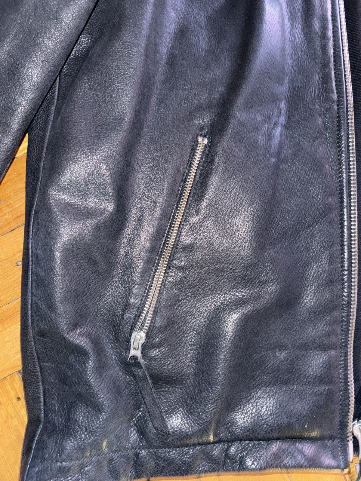 Our Legacy Our Legacy Black Leather Jacket Size US M / EU 48-50 / 2 - 4 Thumbnail