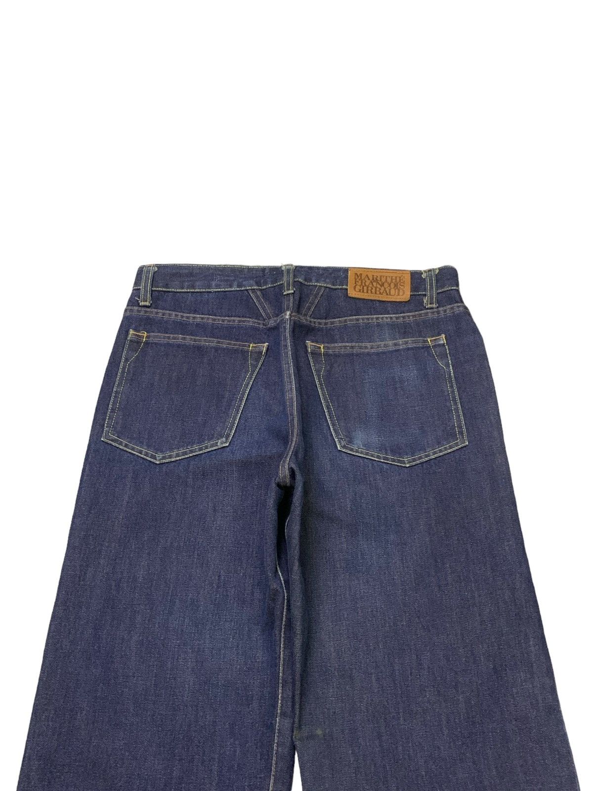 Marithe + Francois Girbaud × Pelle Pelle Marithe Francois Girbaud Raw Baggy Loose Jeans Size US 30 / EU 46 - 9 Thumbnail