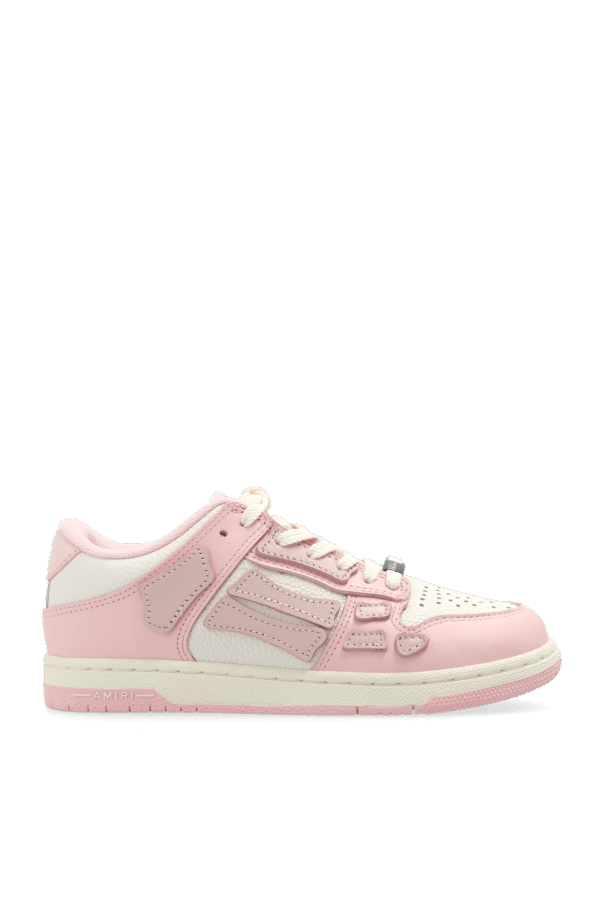 oc11z0325 KIDS Skelton Low-Top Sneakers in Pink/White