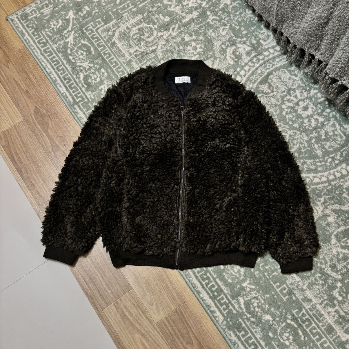 If Six Was Nine × Le Grande Bleu (L.G.B.) Navy Fur jacket IfSixWasNine LGB Style Size L / US 10 / IT 46 - 1 Thumbnail