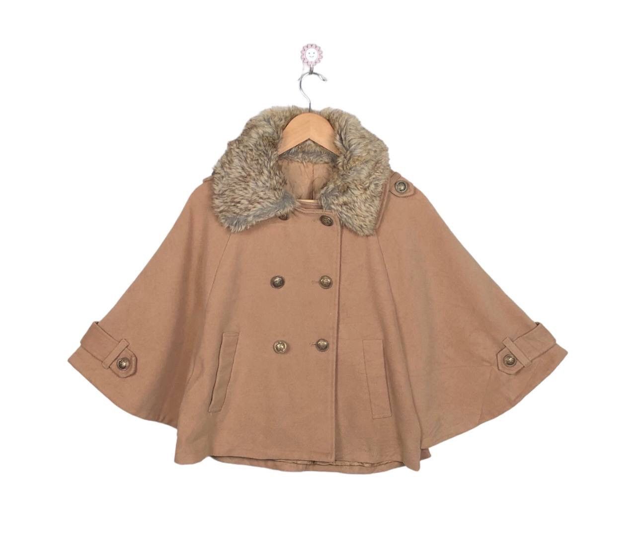 Cloak Avant Garde Japanese Brand Wool Poncho Cloaks Capes Soft Size US M / EU 48-50 / 2 - 1 Thumbnail