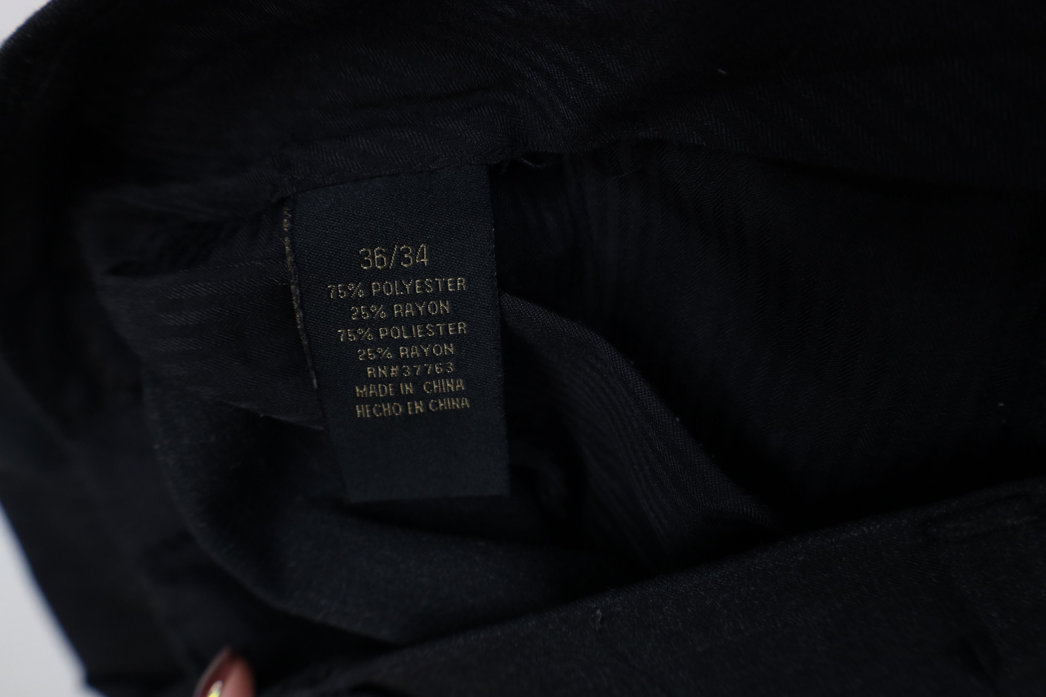 Vintage Vintage 90s Streetwear Gabardine Knit Wide Leg Chino Pants Size US 36 / EU 52 - 8 Thumbnail