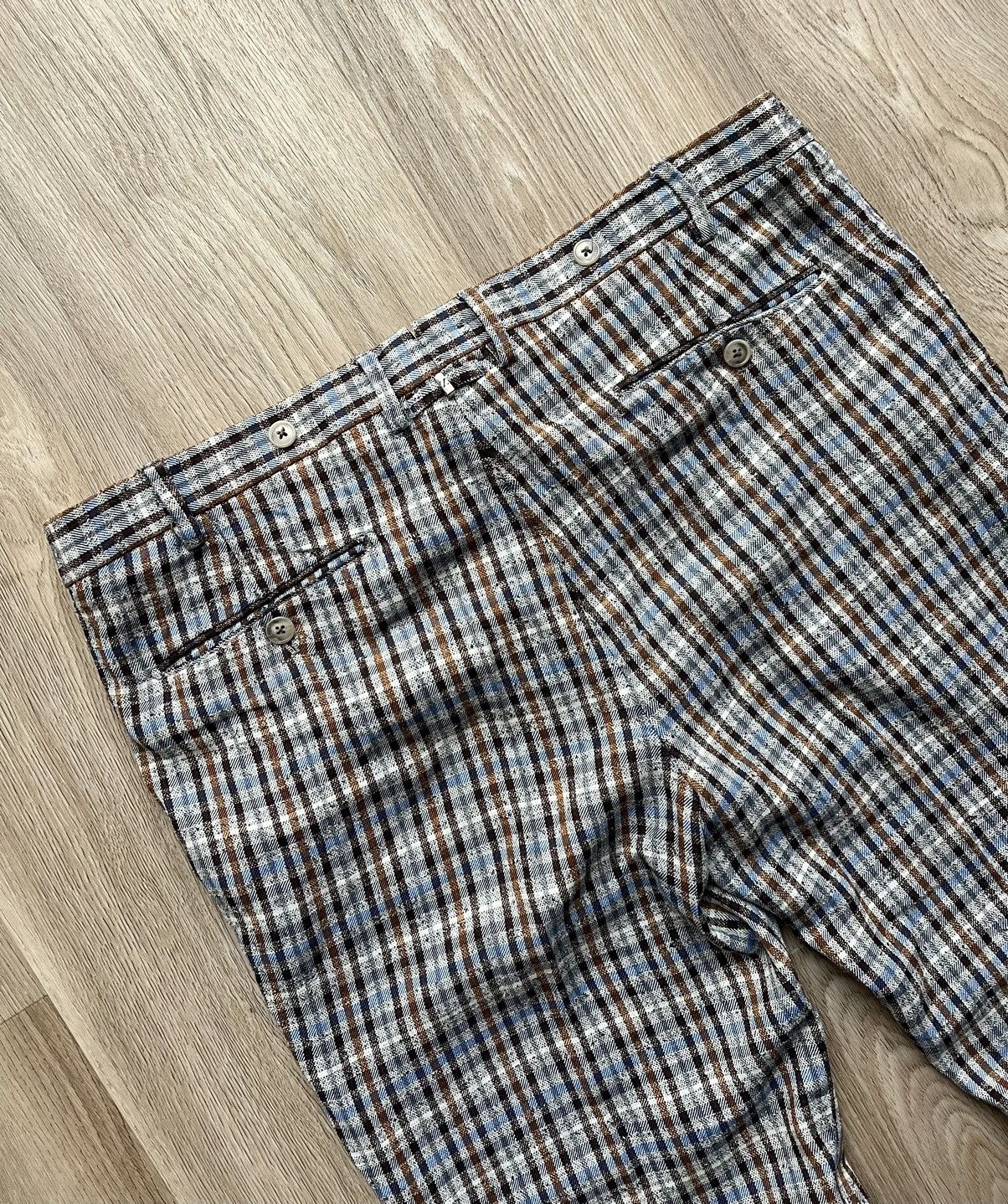 Zanella Zanella Checked Dress Trousers Chino Pants Size US 36 / EU 52 - 10 Thumbnail