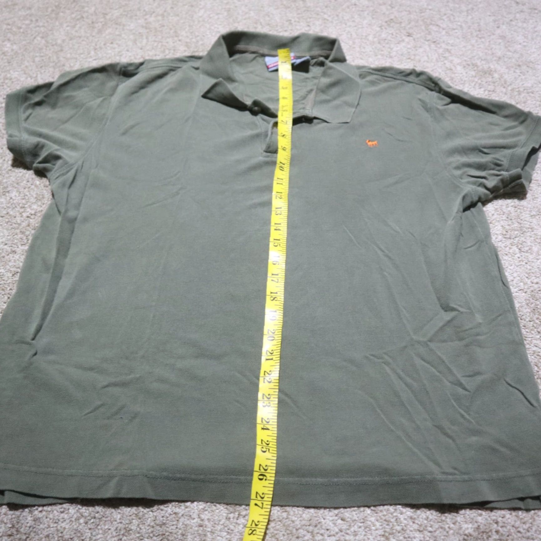 Aeropostale VINTAGE Aeropostale Polo Shirt Men 2XL Short Sleeve Green Casual Breathable Size US XXL / EU 58 / 5 - 6 Thumbnail