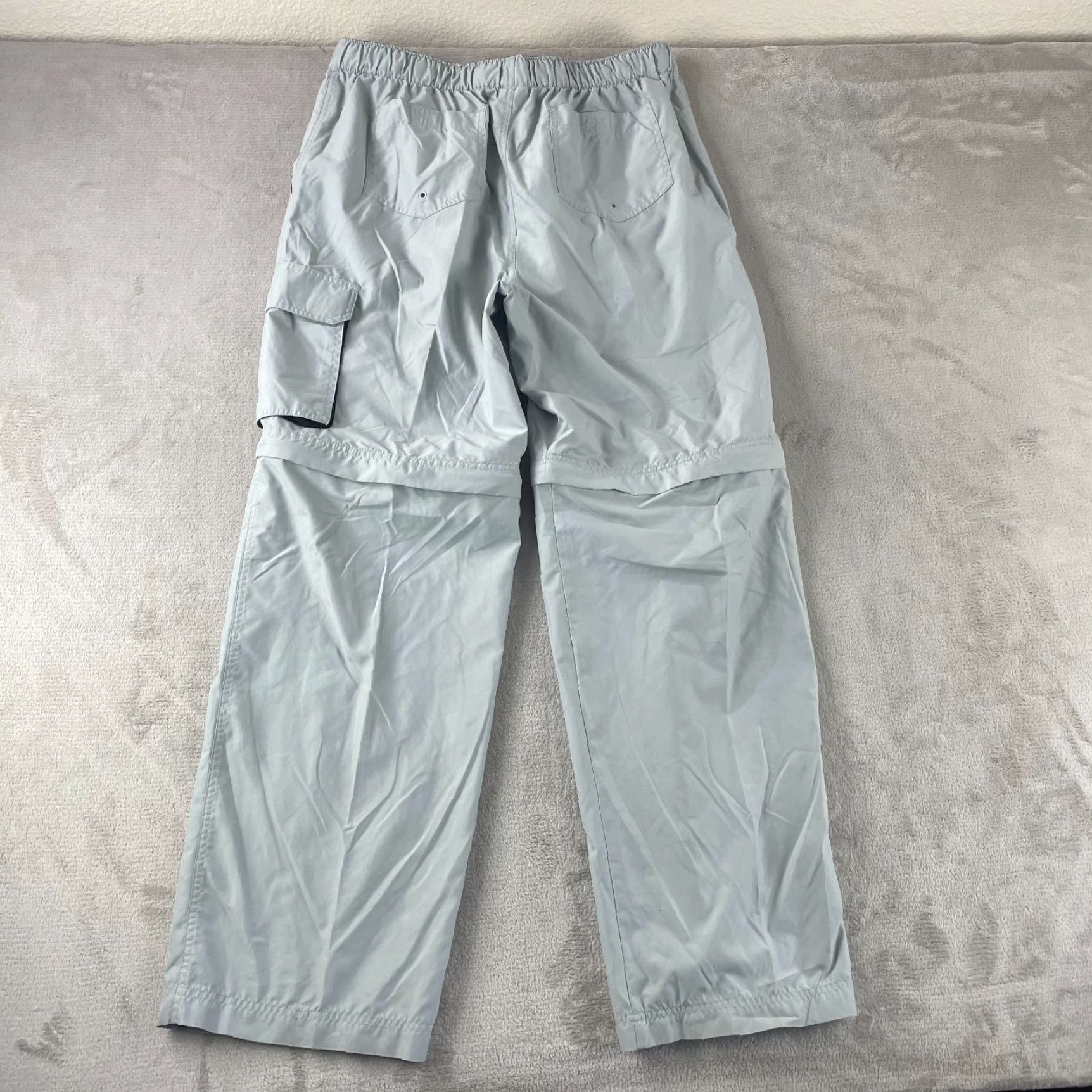 Old Navy VINTAGE Old Navy Pants Men XL Grey Convertible Baggy Raver Skater Cargo Y2K 90s Hip Hop Punk Skater Grunge Music Army Womens? Size US 36 / EU 52 - 7 Thumbnail