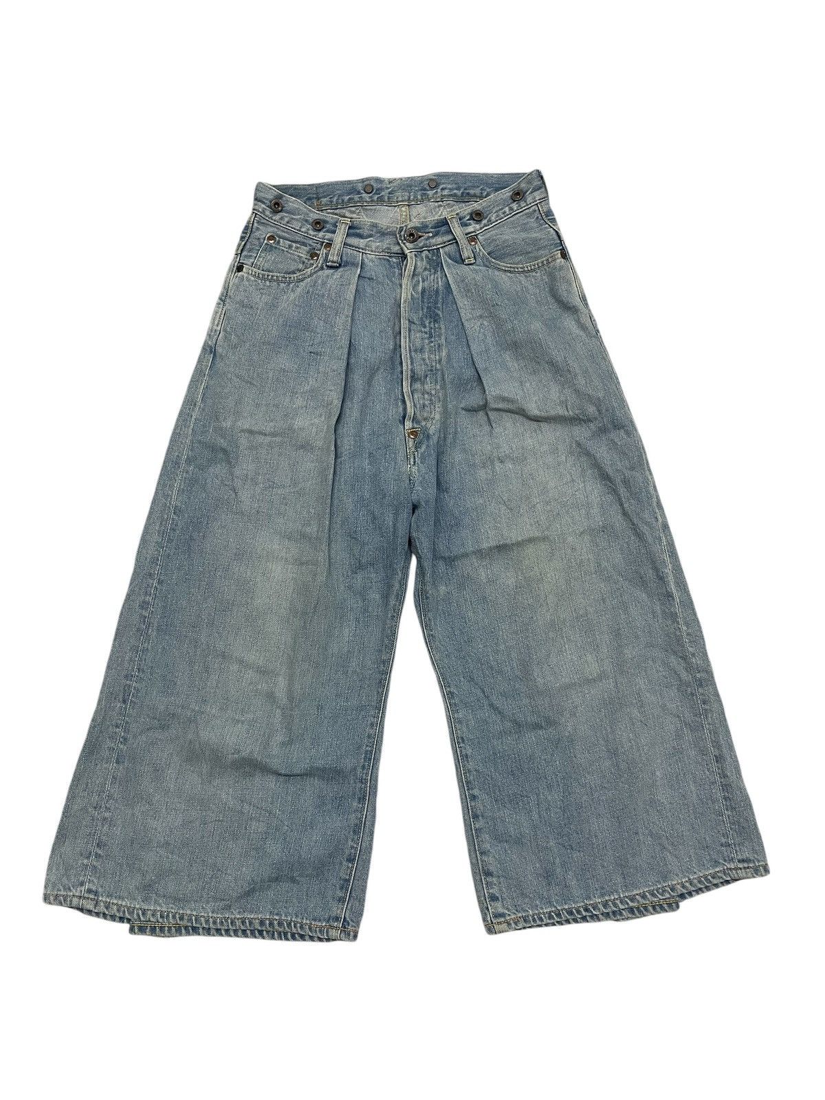 Kapital Vintage KAPITAL Buckle Jeans Size 29" - 2 Thumbnail
