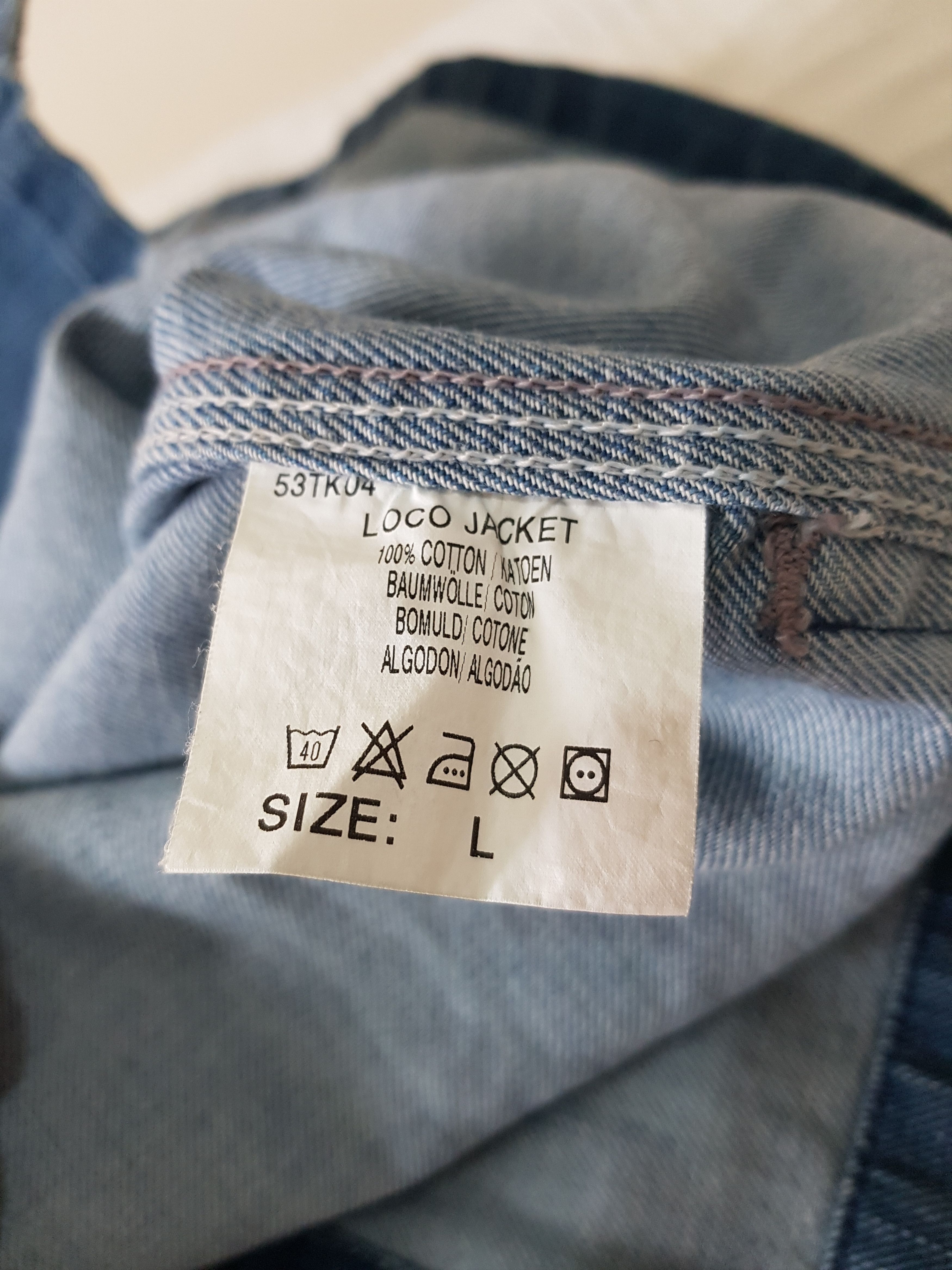 Lee Lee Loco Denim Worker Chore Jacket Size US M / EU 48-50 / 2 - 7 Thumbnail