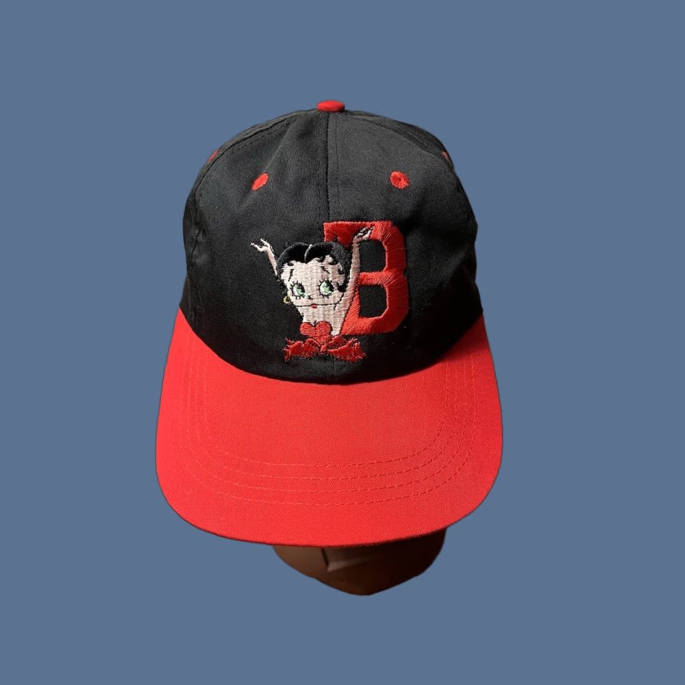 Vintage VINTAGE Betty Boop Snapback Hat 1994 90s Size ONE SIZE - 1 Thumbnail