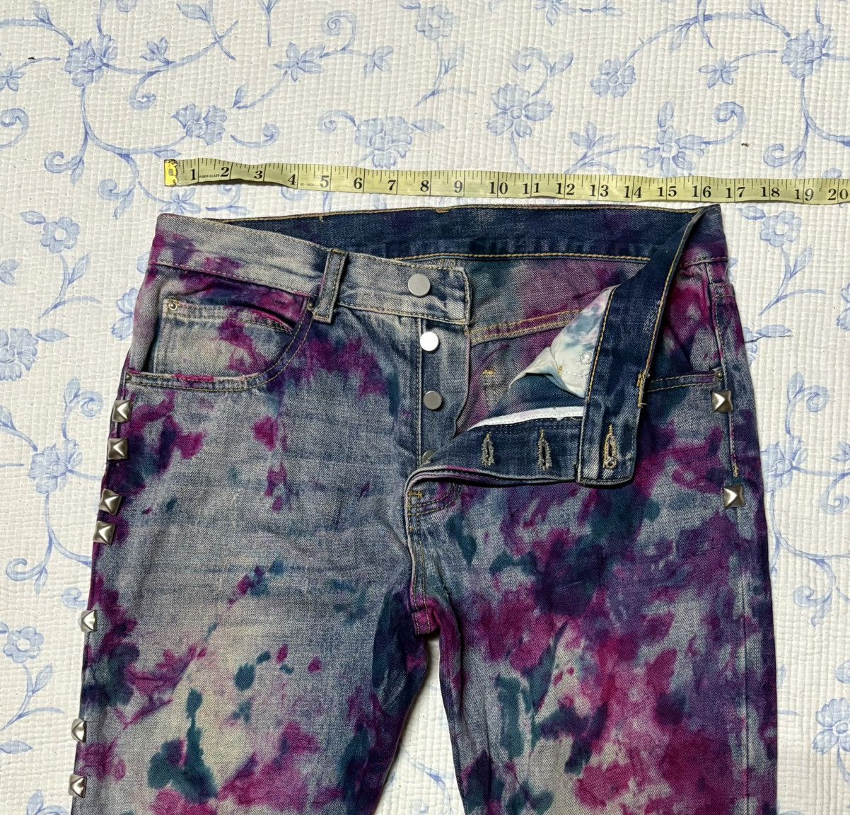 MNML MNML Streetwear Punk Jeans Distressed Denim Size US 31 - 3 Thumbnail