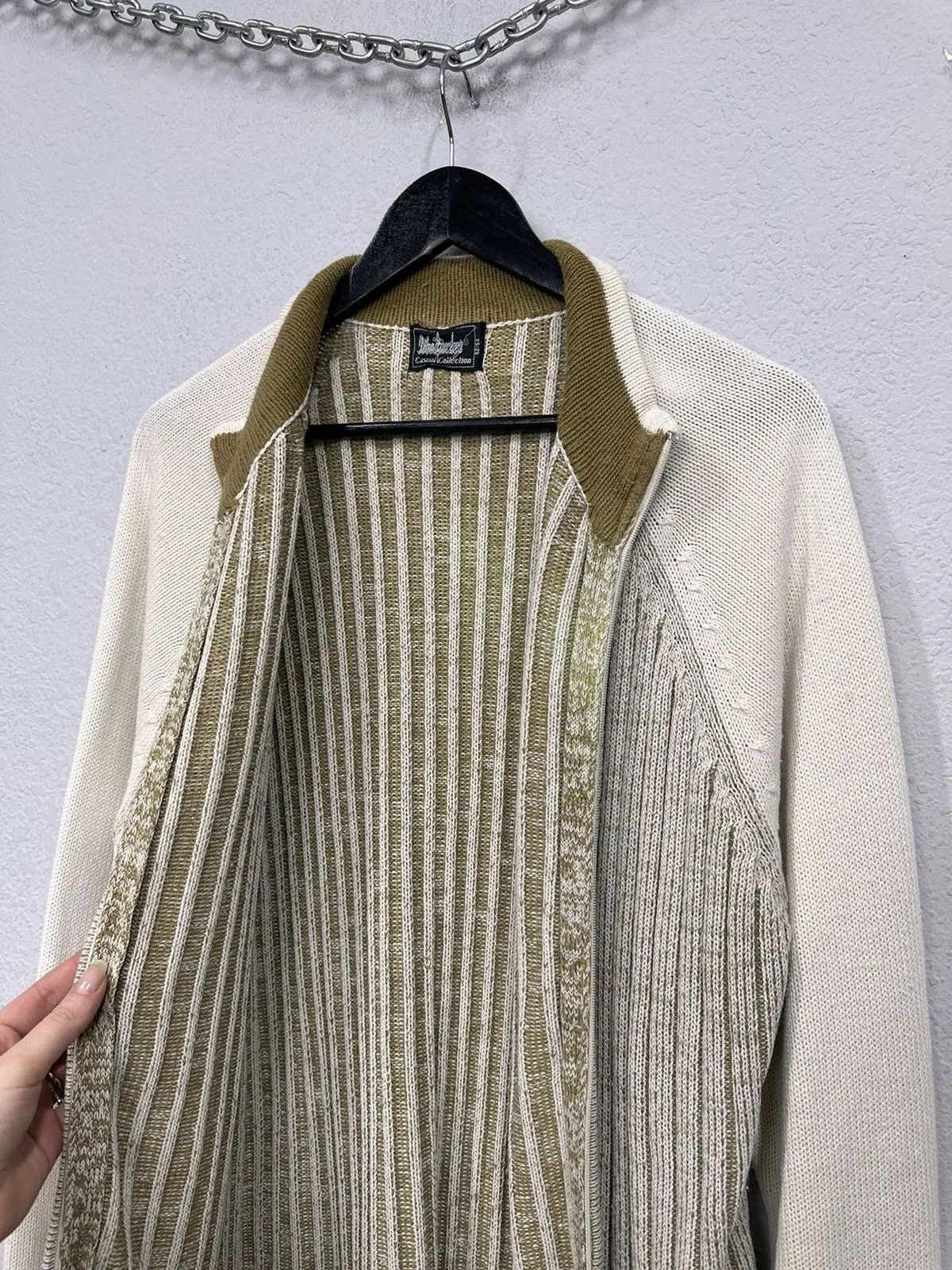 14th Addiction Vintage Beige Sweater Dolce Gabbana Style Streetwear Y2K Size US L / EU 52-54 / 3 - 6 Thumbnail