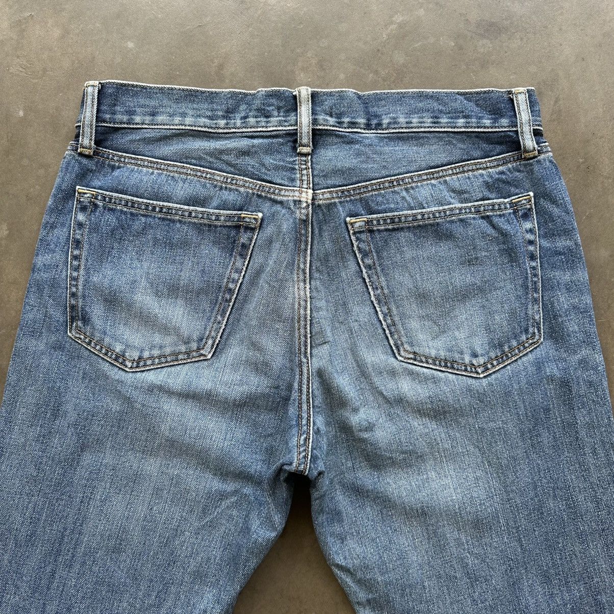 Japanese Brand Vintage Japanese Distress Faded Denim Jean Pant W33 Size US 33 - 11 Thumbnail