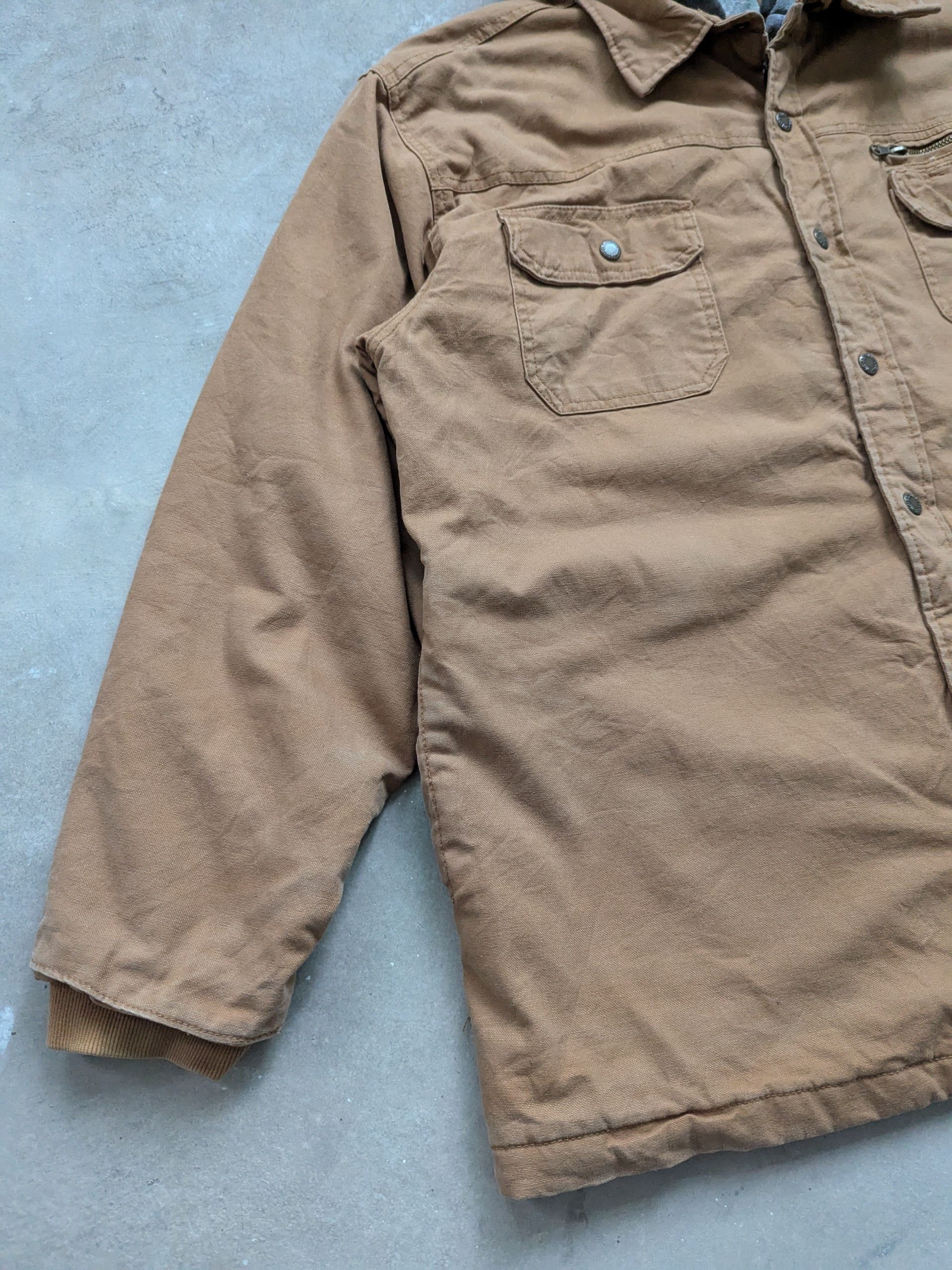 Dickies × Pro-Keds × Vintage Vintage 1990s Dickies Detroit Jacket Hooded Collab Pro Keds Size US XL / EU 56 / 4 - 7 Thumbnail