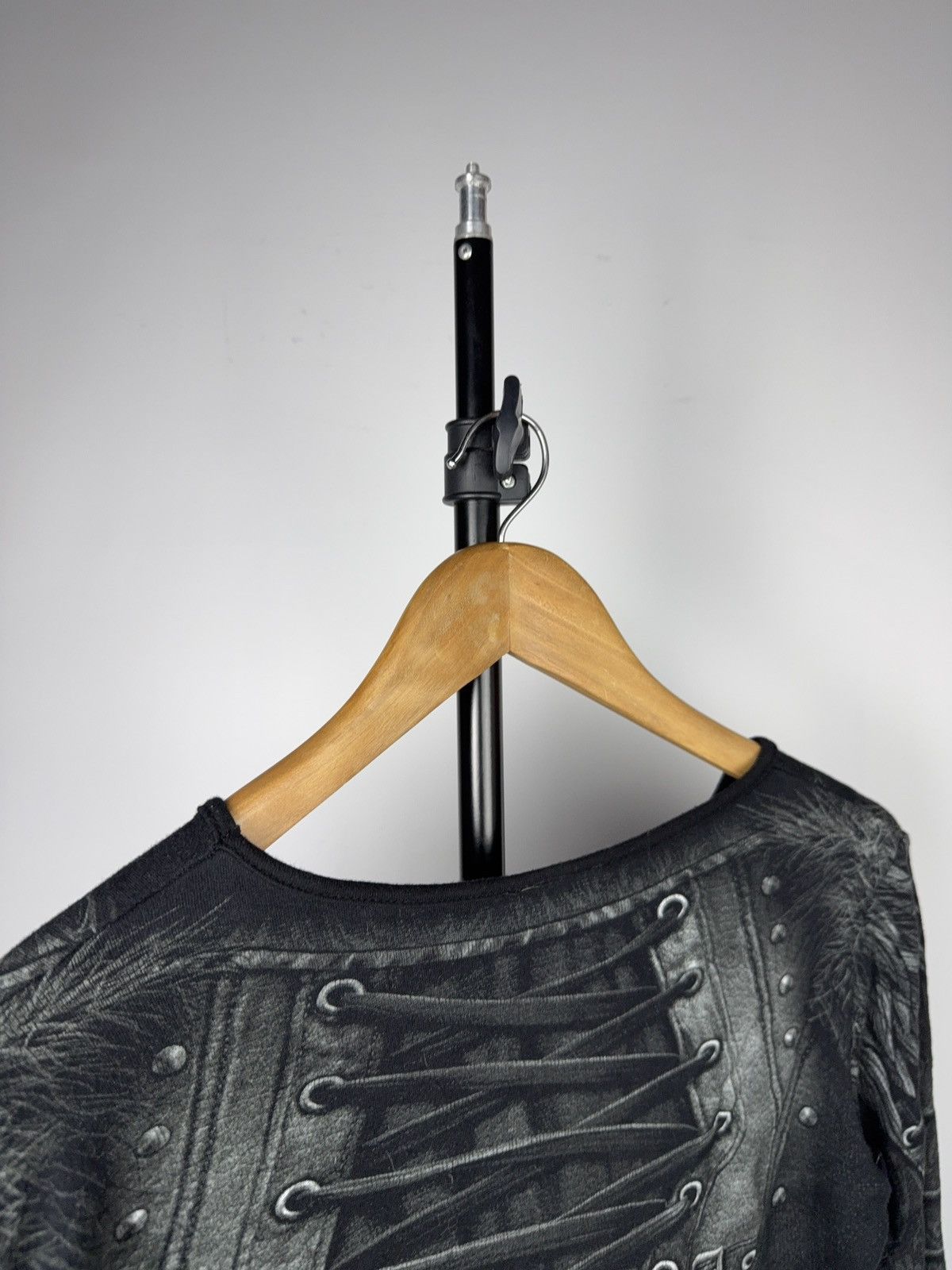 Japanese Brand Spiral Direct Gothic Punk Vampire Corset Skull Long Sleeve M Size M / US 6-8 / IT 42-44 - 14 Thumbnail