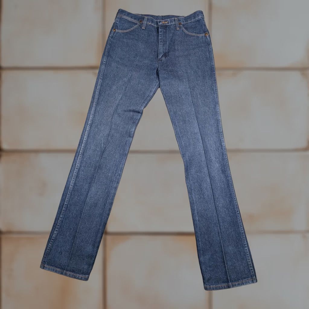 Wrangler VINTAGE Wrangler Jeans Mens 34x36 Blue 936PWD Cowboy Cut Western Straight Size US 34 / EU 50 - 1 Thumbnail