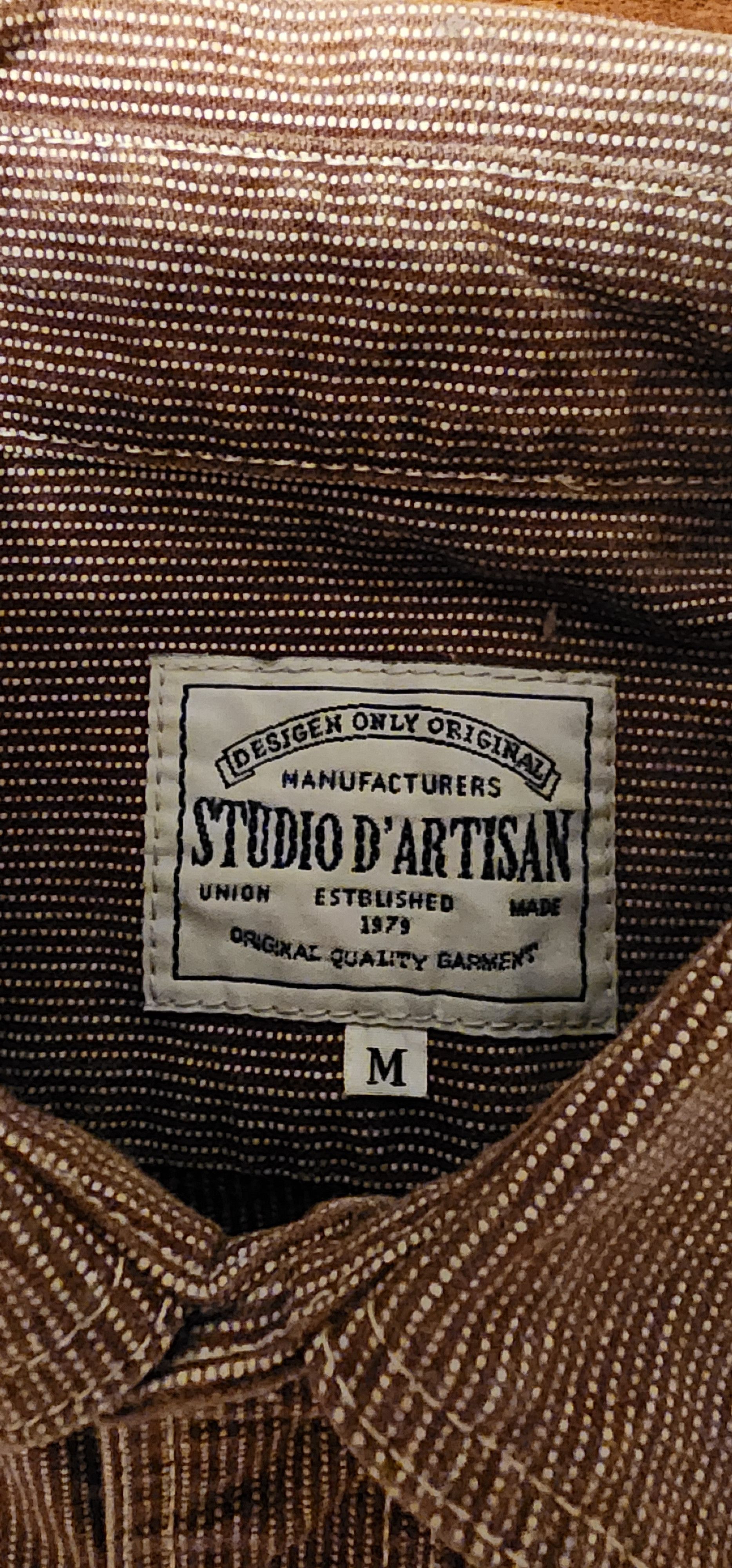 Studio D'Artisan Studio D'Artisan Work Shirt Size US M / EU 48-50 / 2 - 3 Thumbnail