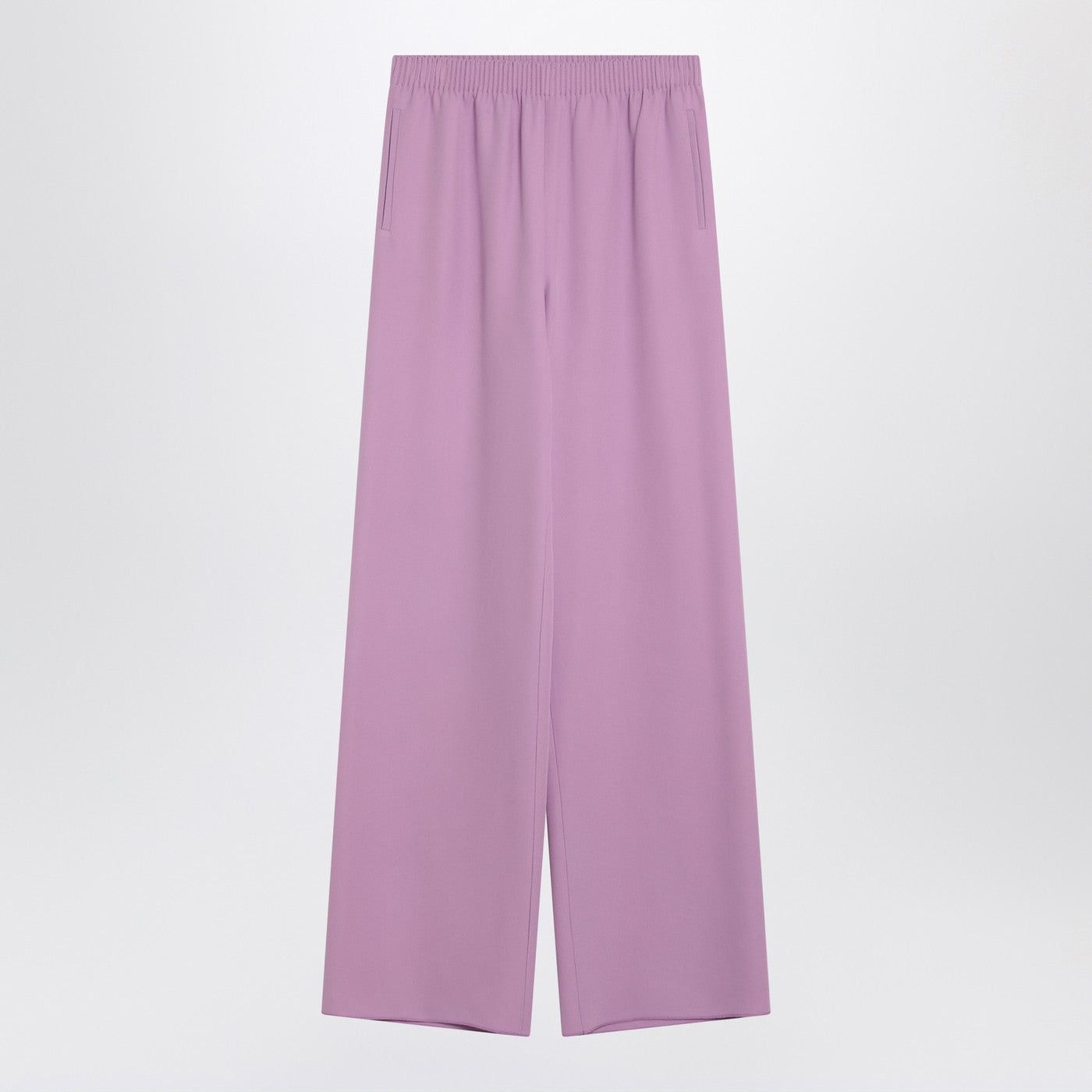 Valentino Valentino Wide Lilac Pink Silk Pants Size 26" / US 2 / IT 38 - 1 Thumbnail