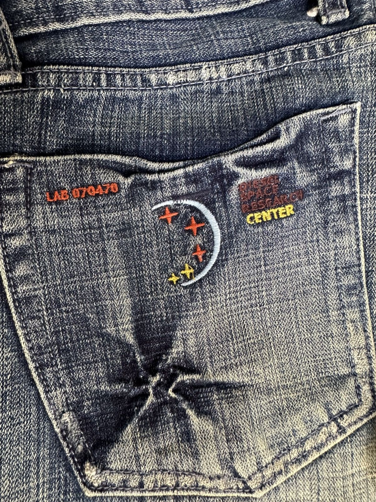 Diesel FLARE Diesel Space Research Center Astronomy Denim Size US 32 / EU 48 - 17 Thumbnail