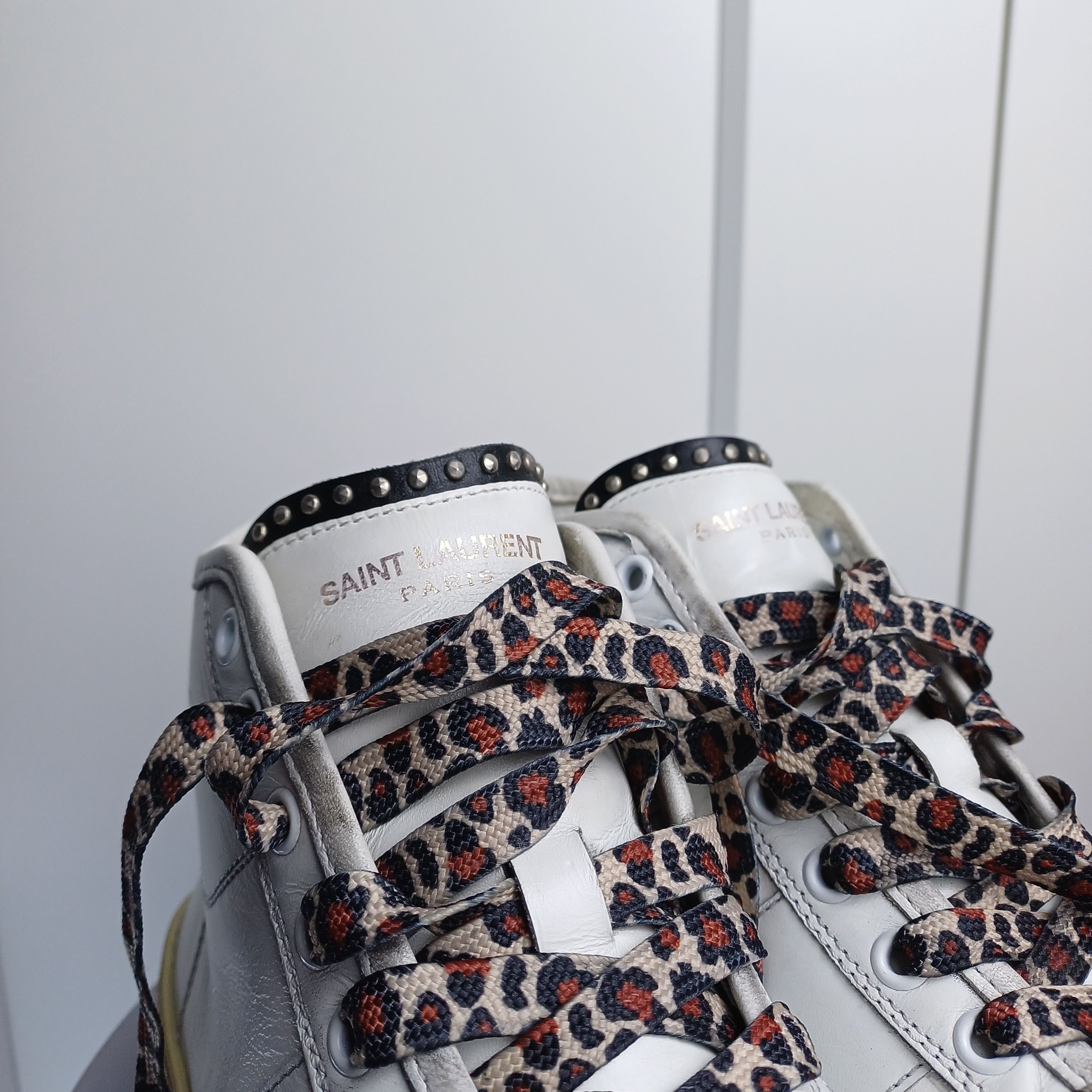 Saint Laurent Paris Saint Laurent Hedi Slimane SS16 SL/37M Hi Top 39.5 Size US 6.5 / IT 36.5 - 12 Thumbnail