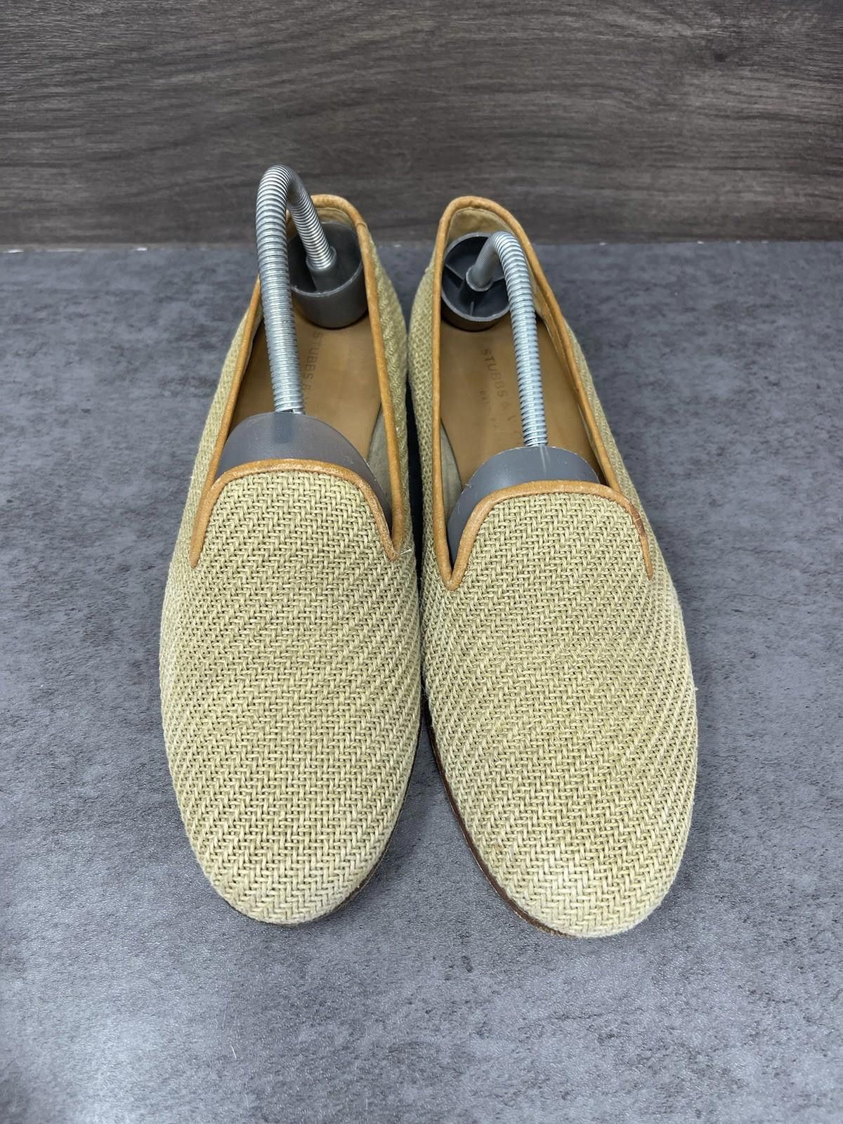 Stubbs & Wootton Stubbs And Wooton Woven Loafers Womens Size 9.5 Size US 9.5 / IT 39.5 - 3 Thumbnail