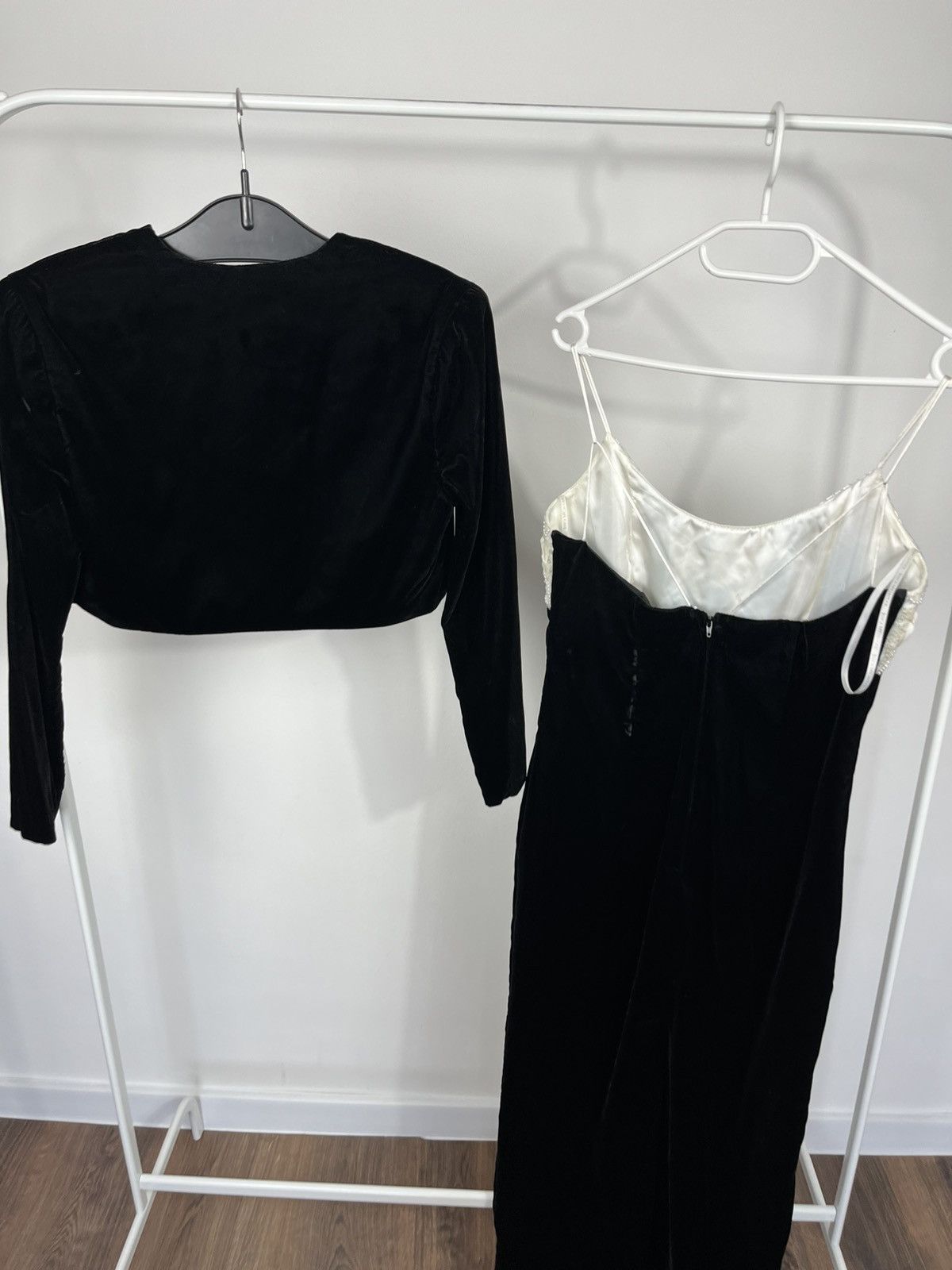 Other Scott McClintock Velvet Dress Set Black Strap Bolero USA M Size M / US 6-8 / IT 42-44 - 12 Thumbnail