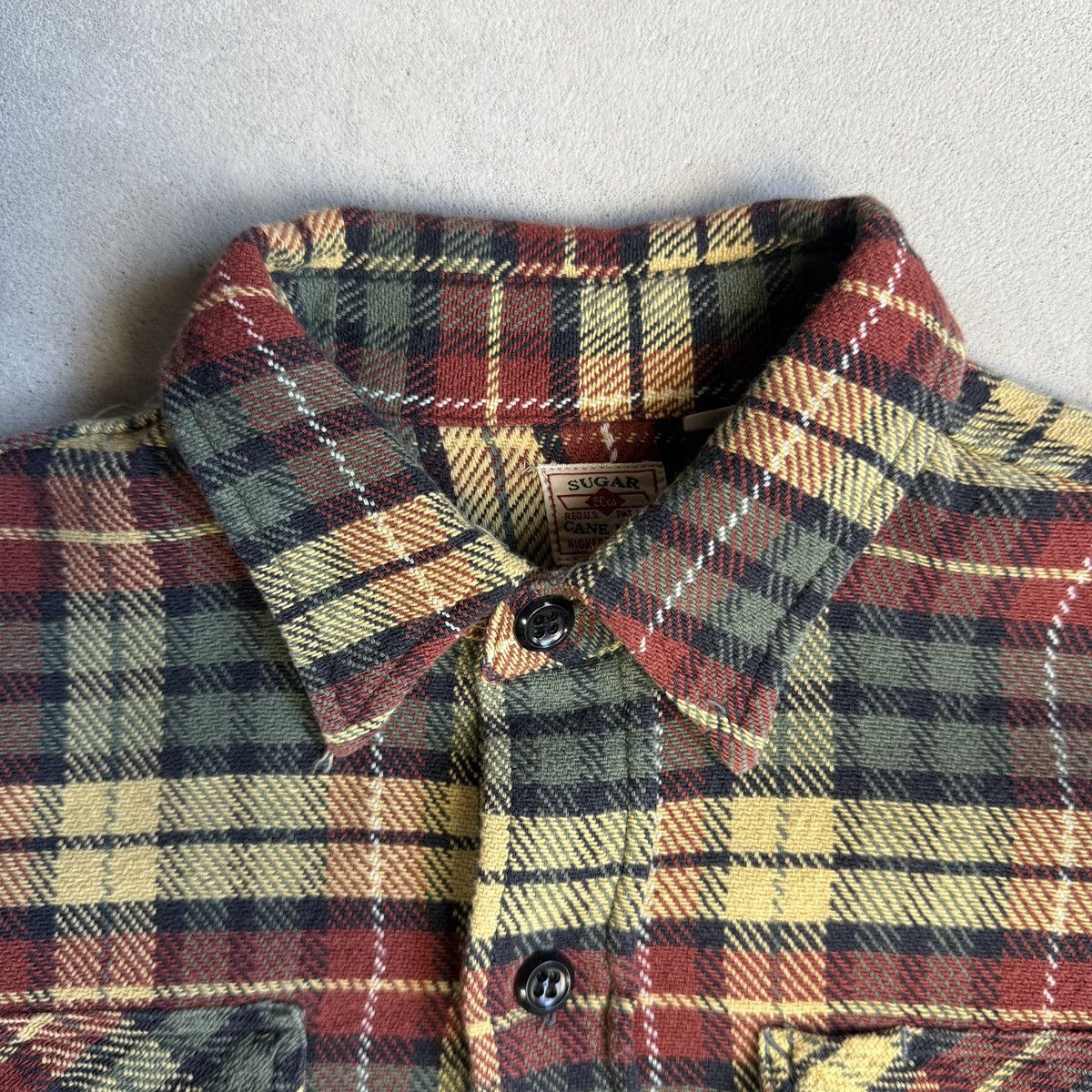 Sugar Cane Sugar Cane Flannel Work Shirt Size US S / EU 44-46 / 1 - 3 Thumbnail
