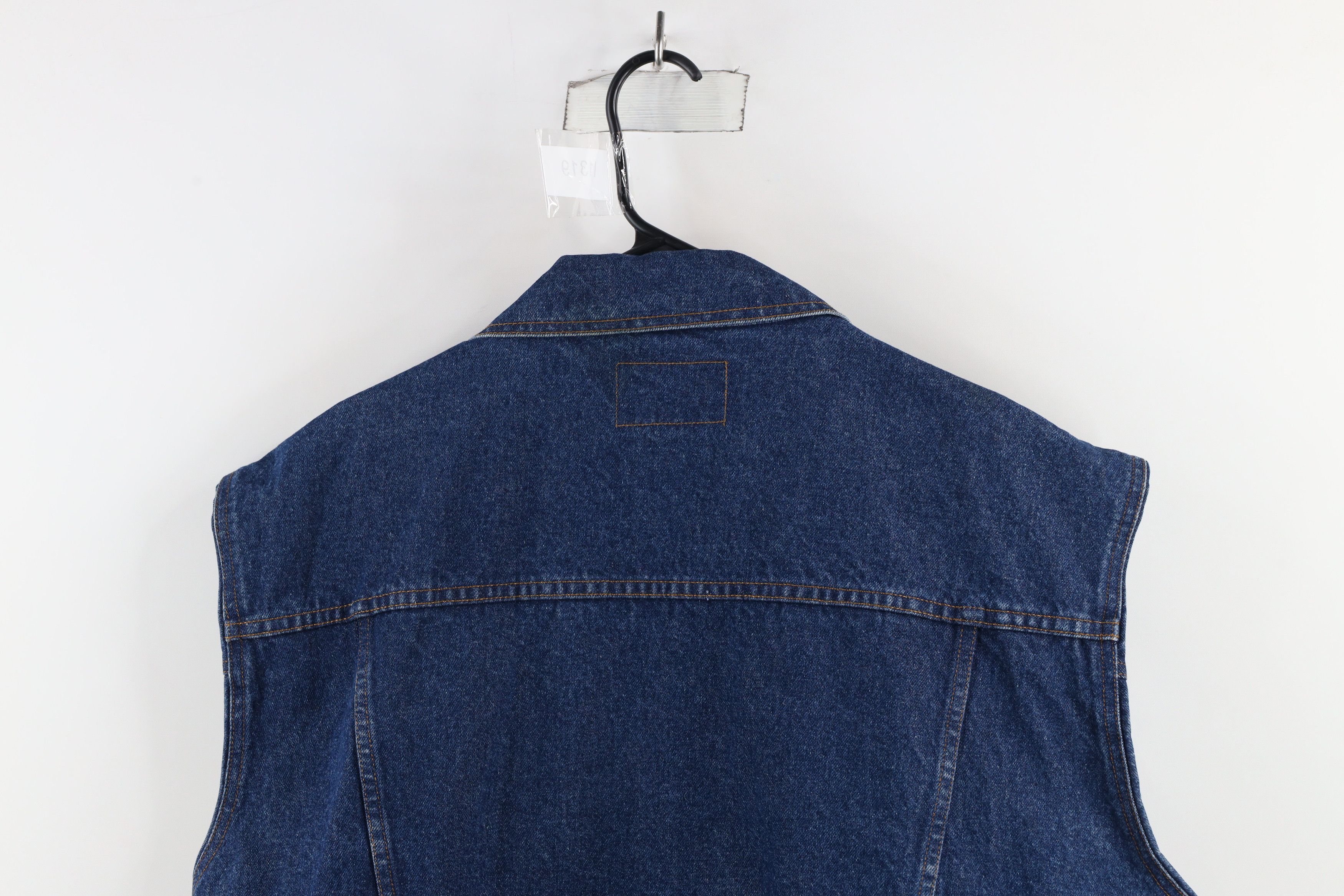 Vintage × Wrangler Vintage 90s Wrangler Denim Jean Trucker Vest Jacket Blue Size US XL / EU 56 / 4 - 11 Thumbnail