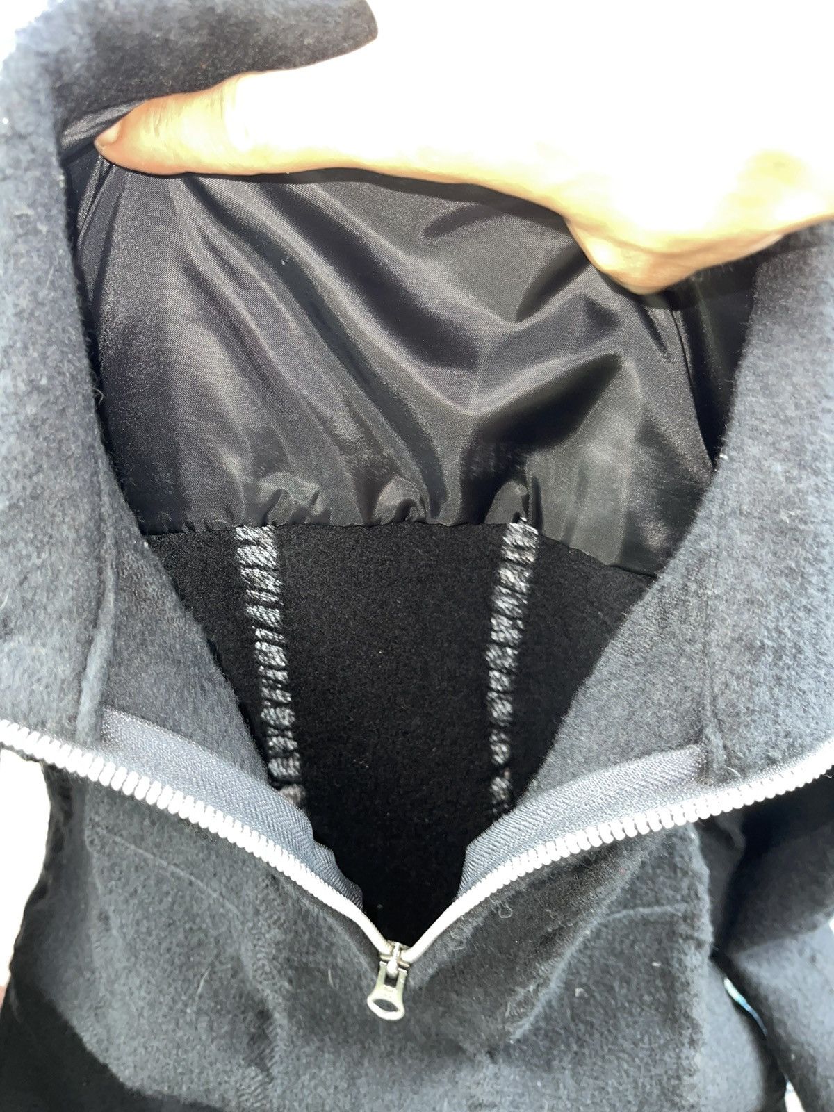 Boycott Issey Miyake Boycott Quarter Zip Wave Knit Pull Over Size US S / EU 44-46 / 1 - 11 Thumbnail
