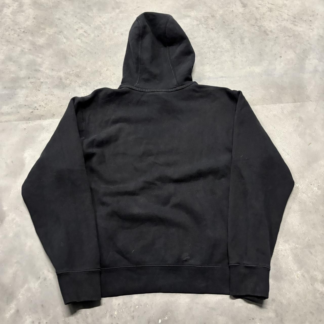 Nike × Vintage Crazy Vintage Y2K/2000s Black Nike Streetwear Essential Hoodie! Size US S / EU 44-46 / 1 - 7 Thumbnail