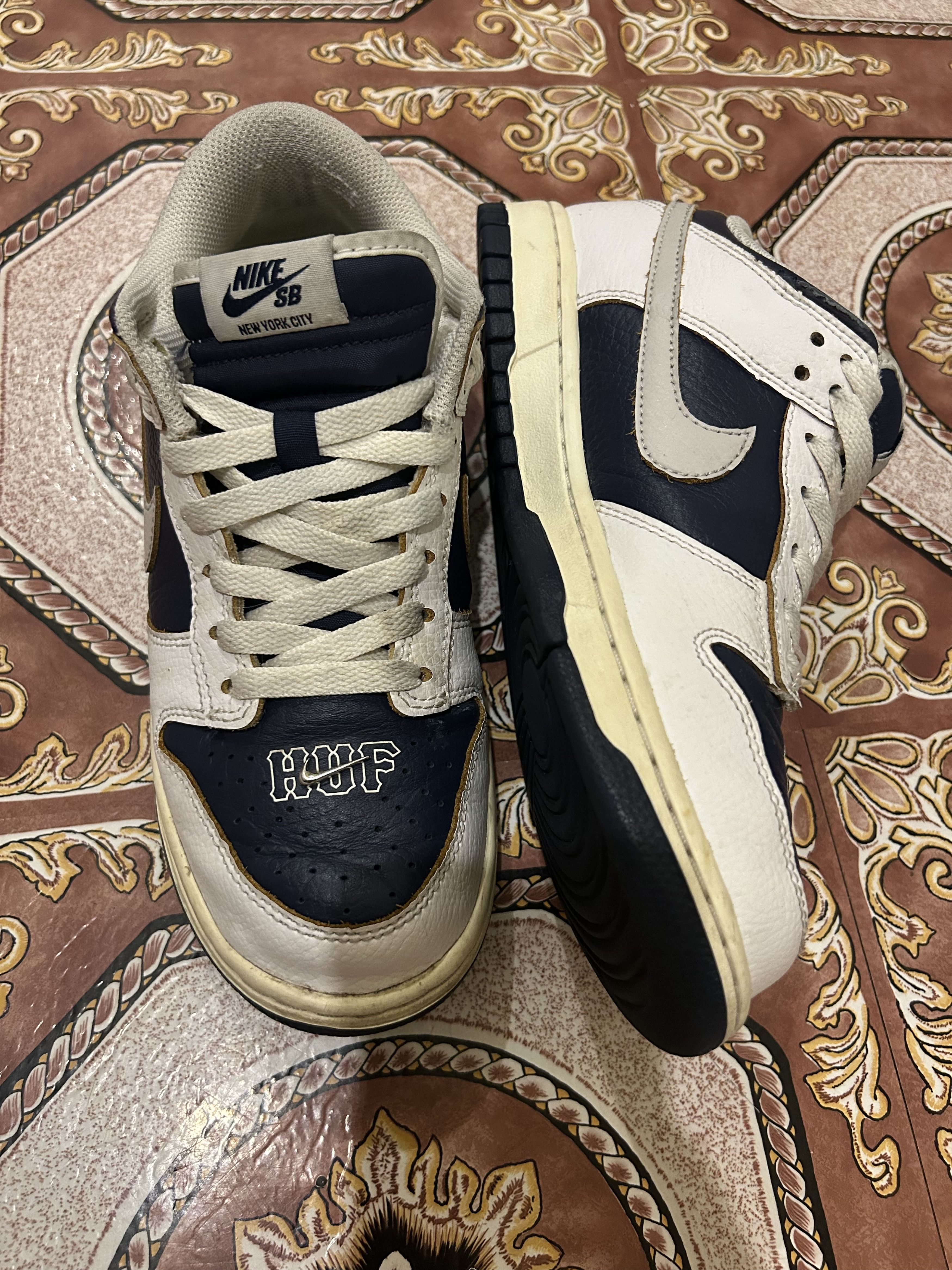 Huf × Nike Dunk Low SB x HUF 'New York' Size US 7.5 / IT 37.5 - 3 Thumbnail