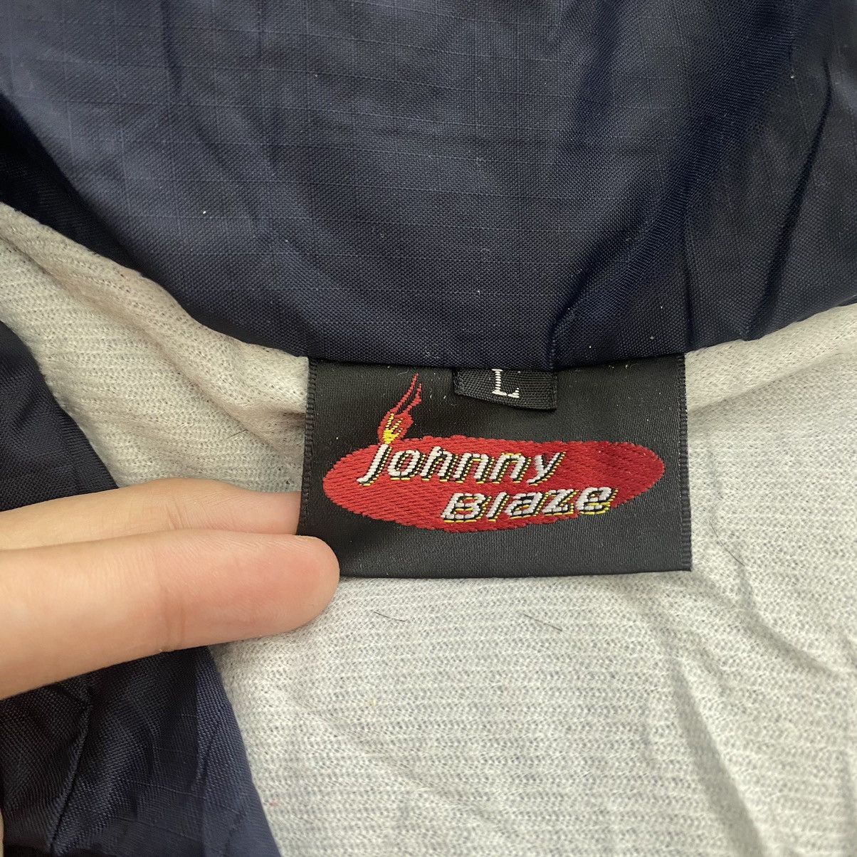 Vintage Vintage JOHNNY BLAZE Sportswear Hip Hop Rap Windbreaker Size US L / EU 52-54 / 3 - 7 Thumbnail