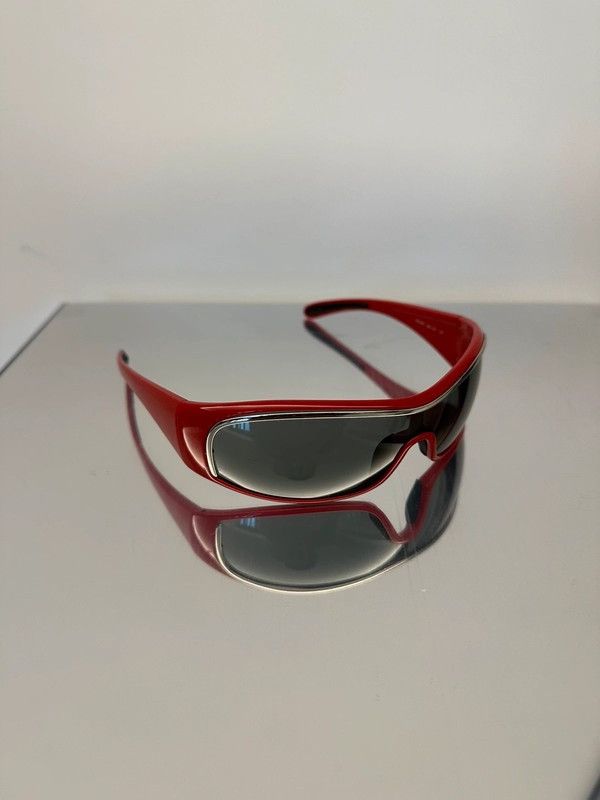 Prada PRADA Sunglassess SPS05F Star White Flame Shield Mask Fire Size ONE SIZE - 3 Thumbnail