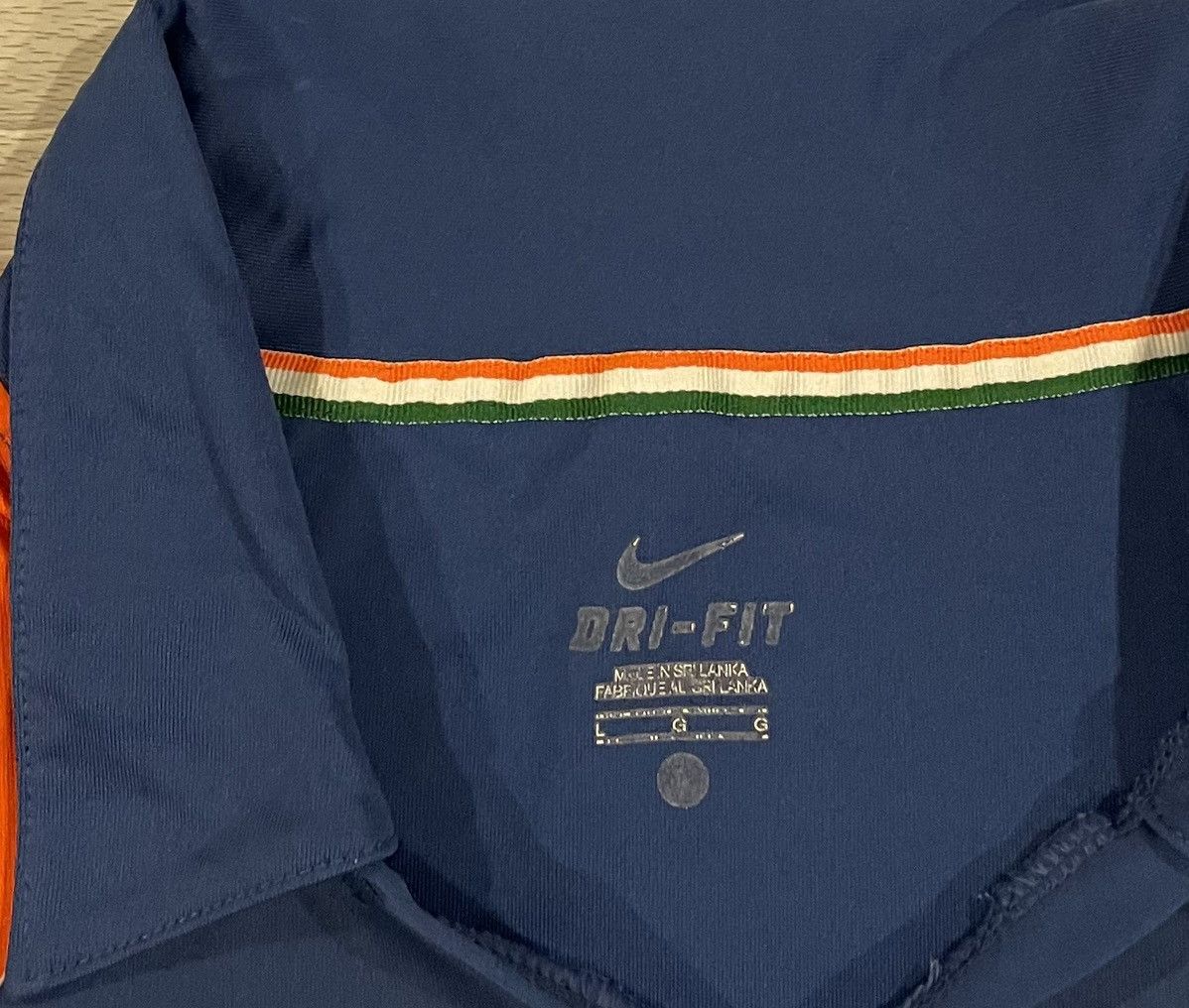 Nike × Vintage Nike India National Collared Cricket Jersey Men’s Size Large Size US L / EU 52-54 / 3 - 3 Thumbnail