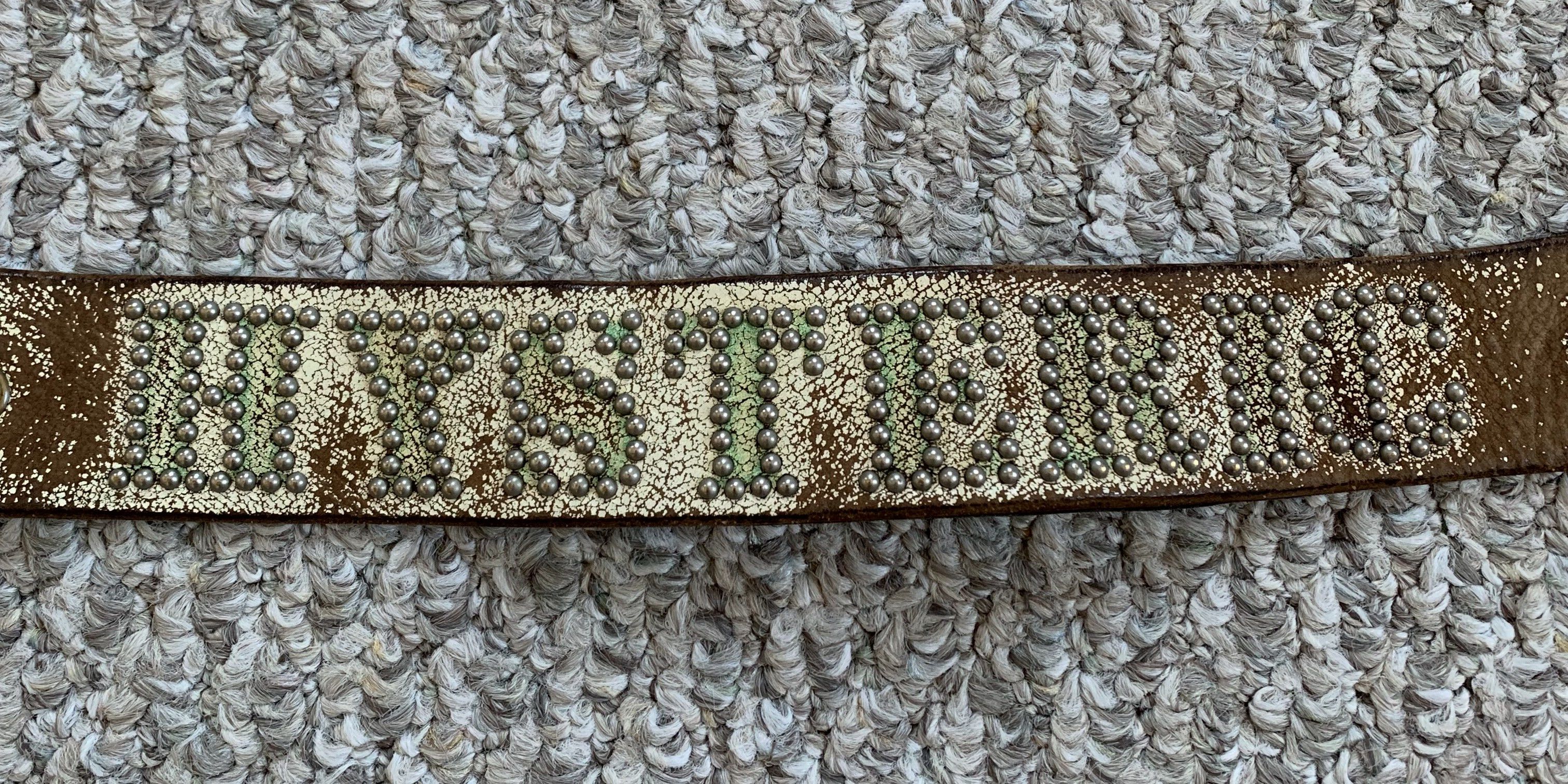 Hysteric Glamour Hysteric Glamour x Baltazar Studded Leather Belt Size 30 - 4 Thumbnail