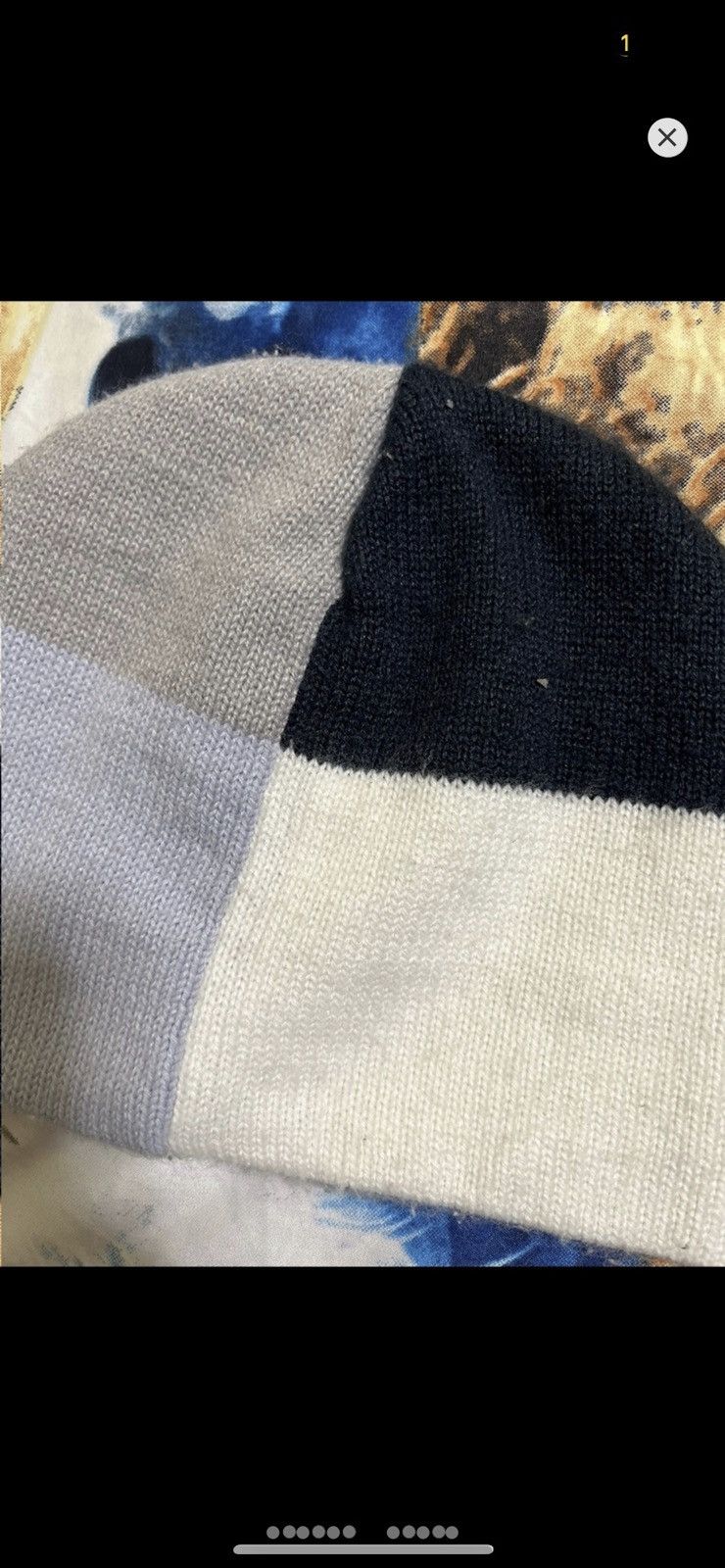 Nike × Vintage ***FINAL DROP***RARE 00s NIKE PATCHWORK TOQUE O/S Size ONE SIZE - 4 Thumbnail