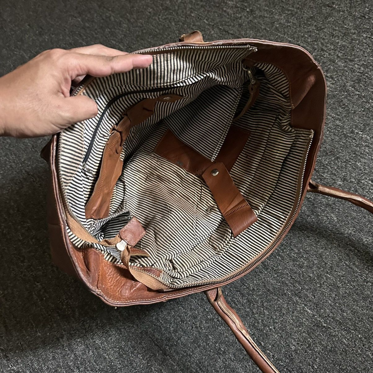 Genuine Leather FULL LEATHER PATINA TOTE BAG Size ONE SIZE - 10 Thumbnail
