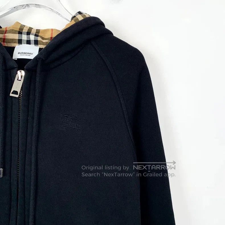 Burberry Burberrybbr Burberry black Warhorse embroidered hoodie. Size US S / EU 44-46 / 1 - 3 Thumbnail