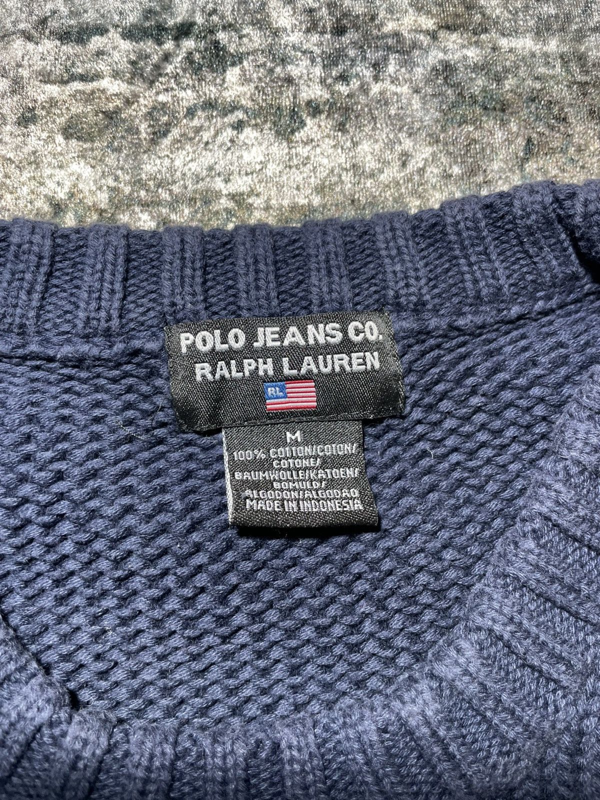 Polo Ralph Lauren POLO RALPH LAUREN x Ralph Lauren American Flag Knit Sweater Size US M / EU 48-50 / 2 - 5 Thumbnail