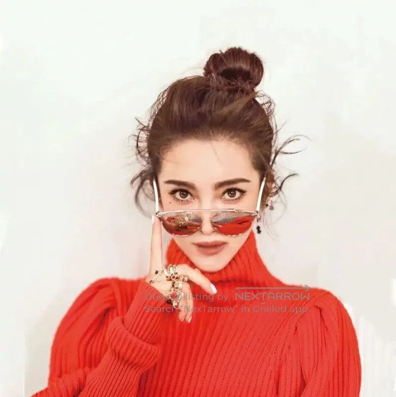 Dior Dior Orange Wool Women's Sweater . Size XS / US 0-2 / IT 36-38 - 2 Thumbnail