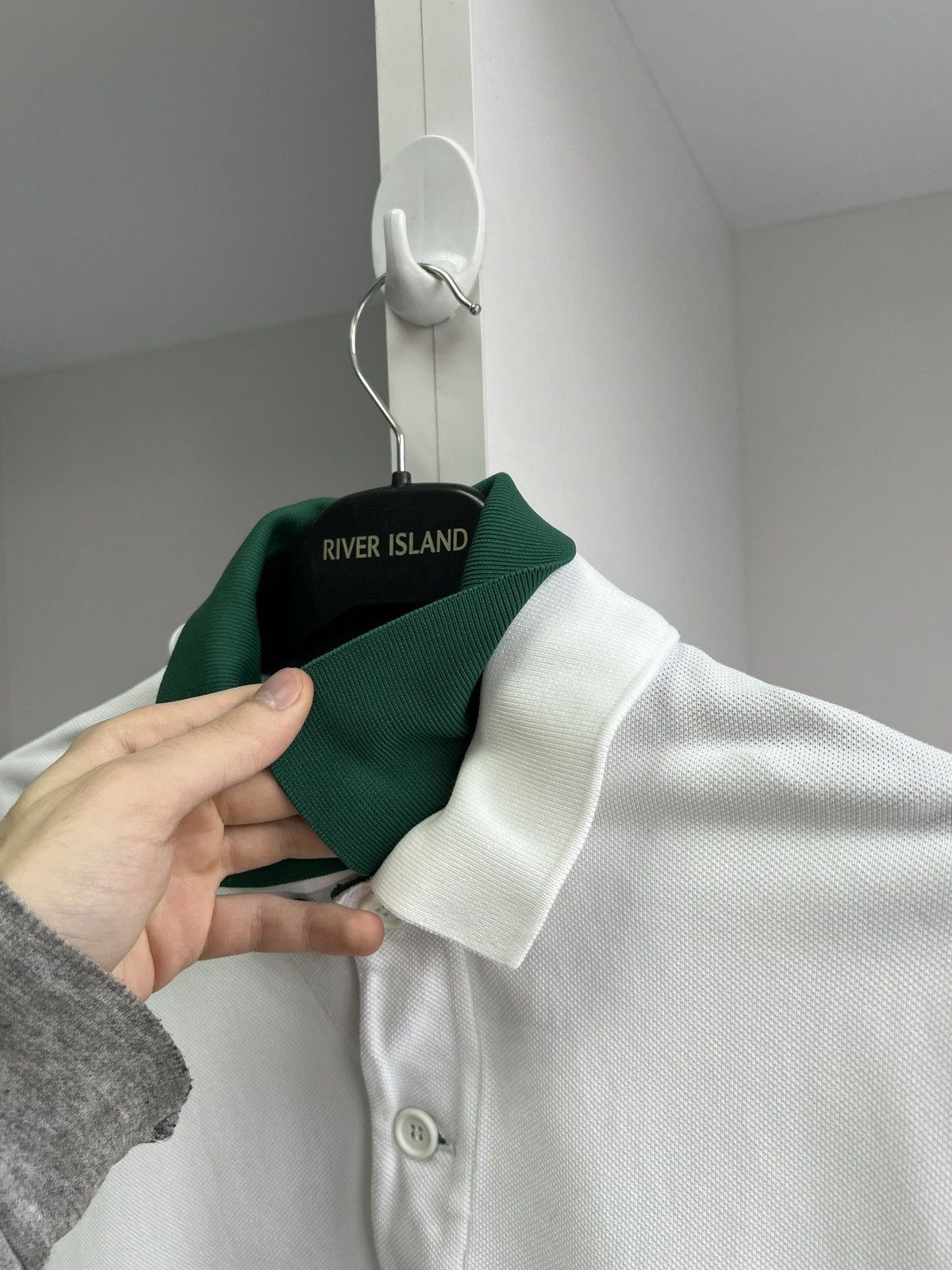 Lacoste × Vintage Vintage Lacoste White Streetwear Polo T-Shirt Size US L / EU 52-54 / 3 - 15 Thumbnail