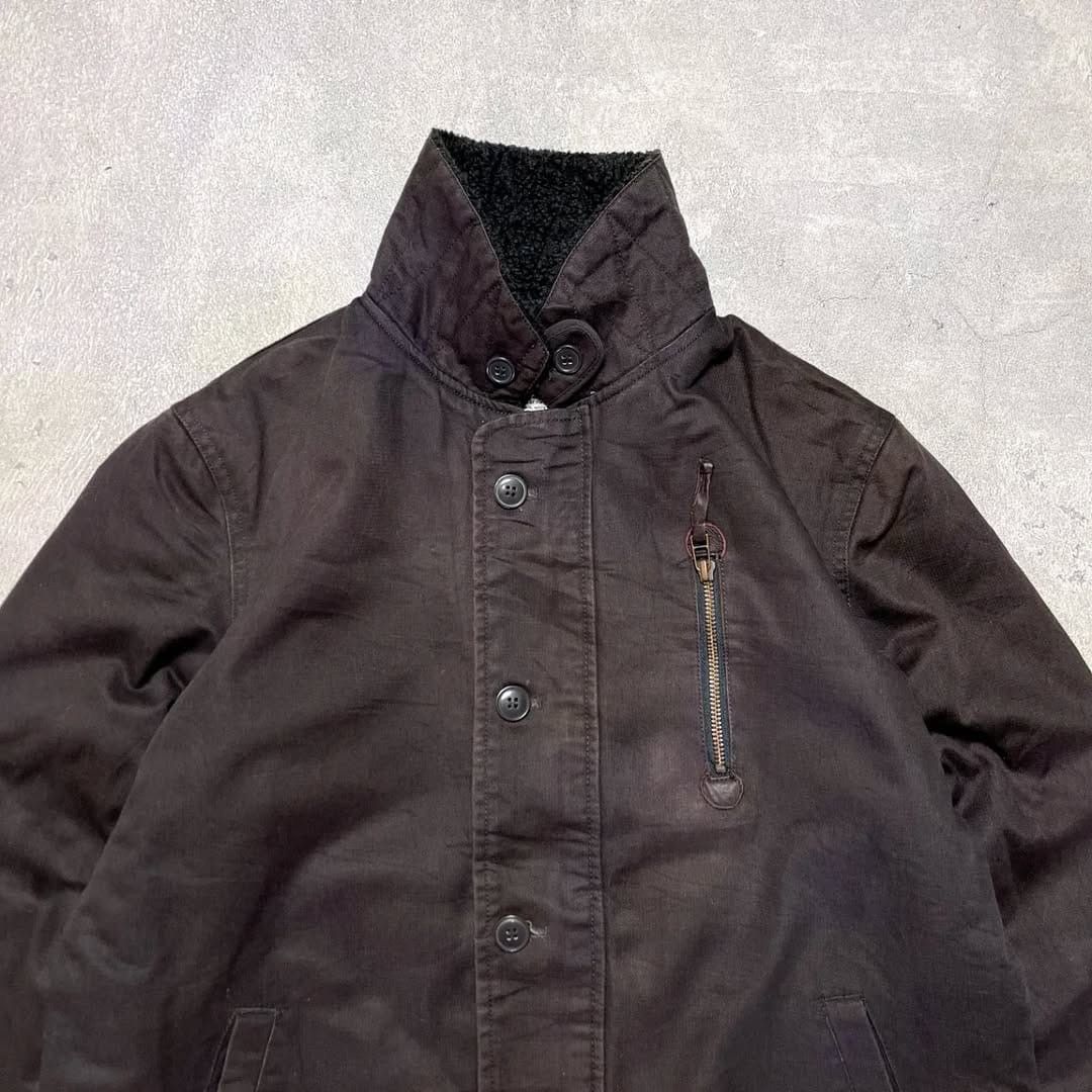 Japanese Brand Japanese brand global work sherpa deck jacket Size US M / EU 48-50 / 2 - 2 Thumbnail