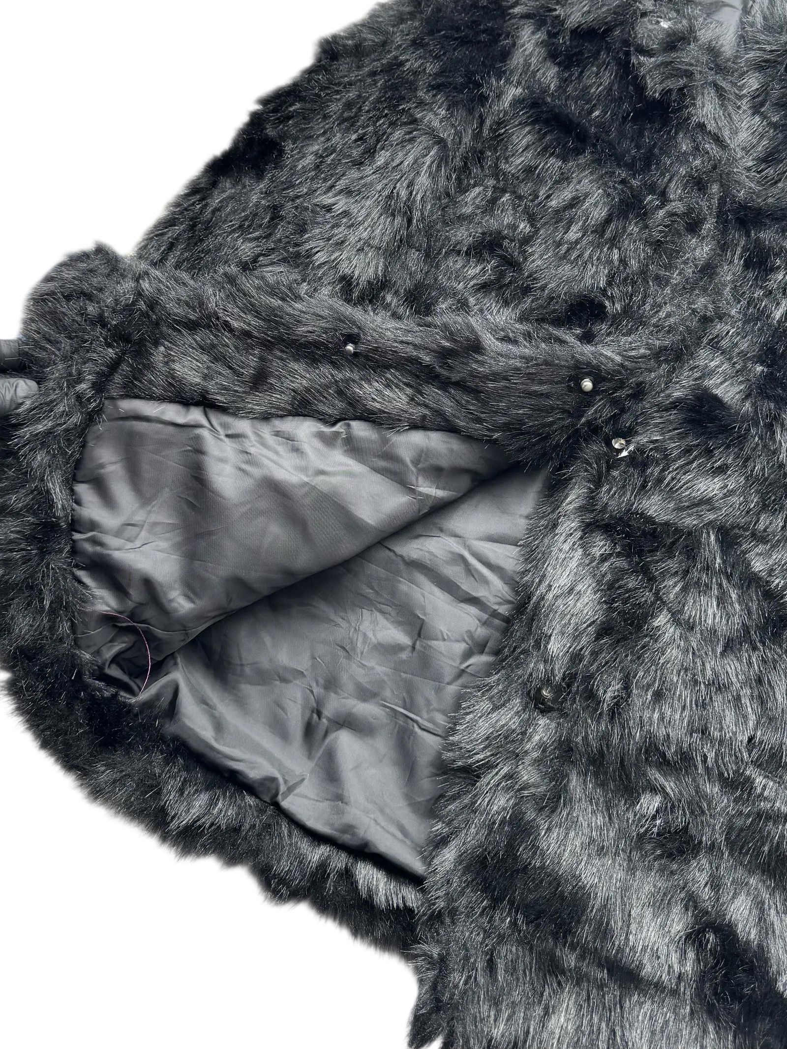 Japanese Brand Y2K Faux Fur Coat(V300) Size S / US 4 / IT 40 - 4 Thumbnail