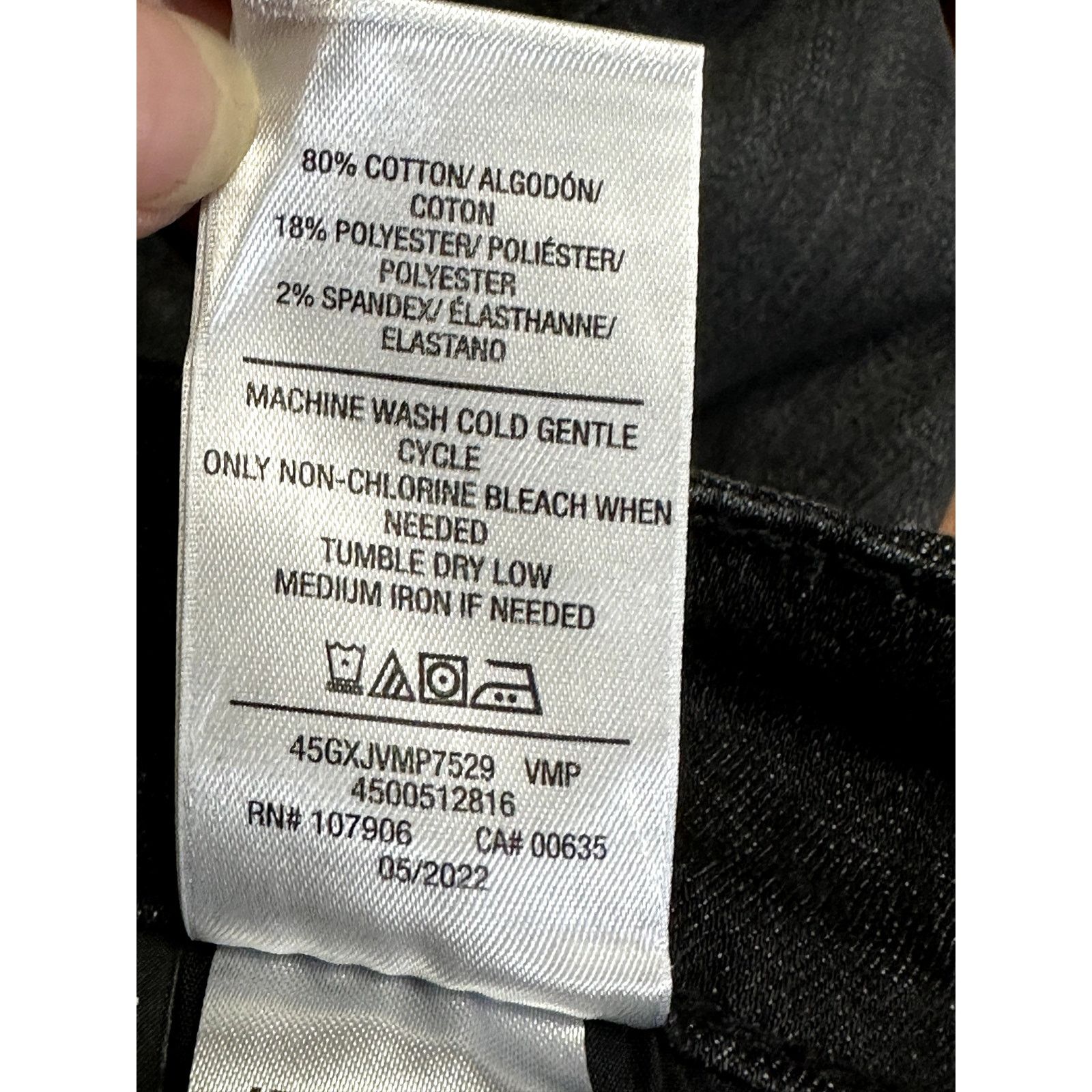 Hudson Hudson Collin Womens Flare Jeans Black Stretch Dark Wash 25 Size 29" - 10 Thumbnail