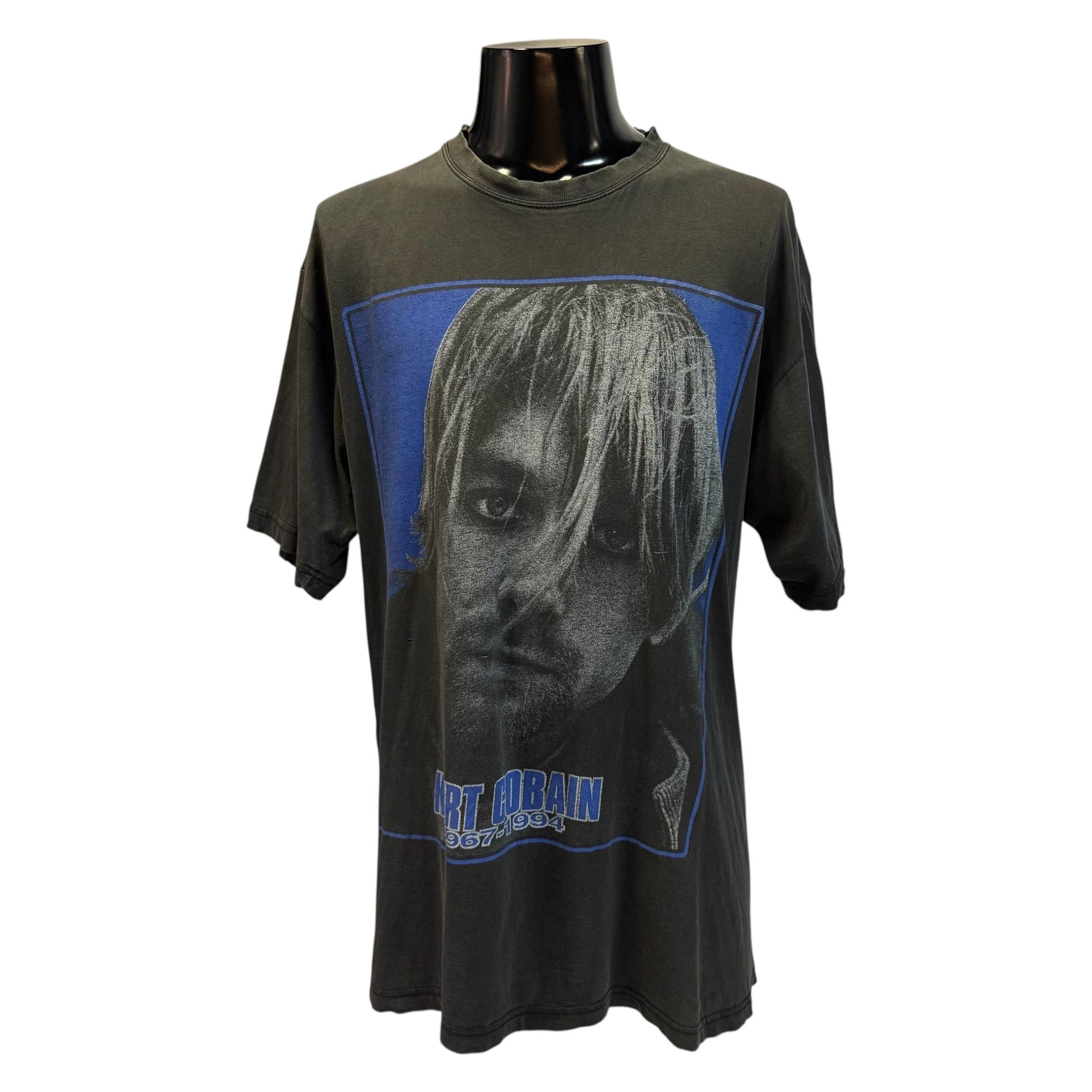 Nirvana Nirvana KURT COBAIN T-Shirt Black Size XL Size US XL / EU 56 / 4 - 1 Thumbnail