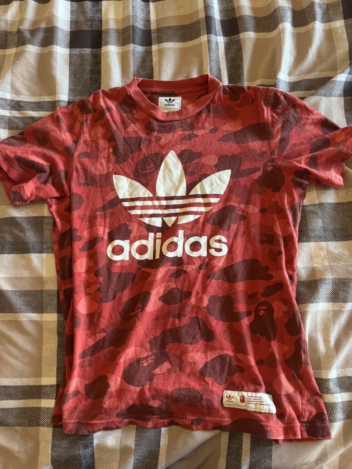 Bape Bape adidas t shirt Size US M / EU 48-50 / 2 - 1 Thumbnail
