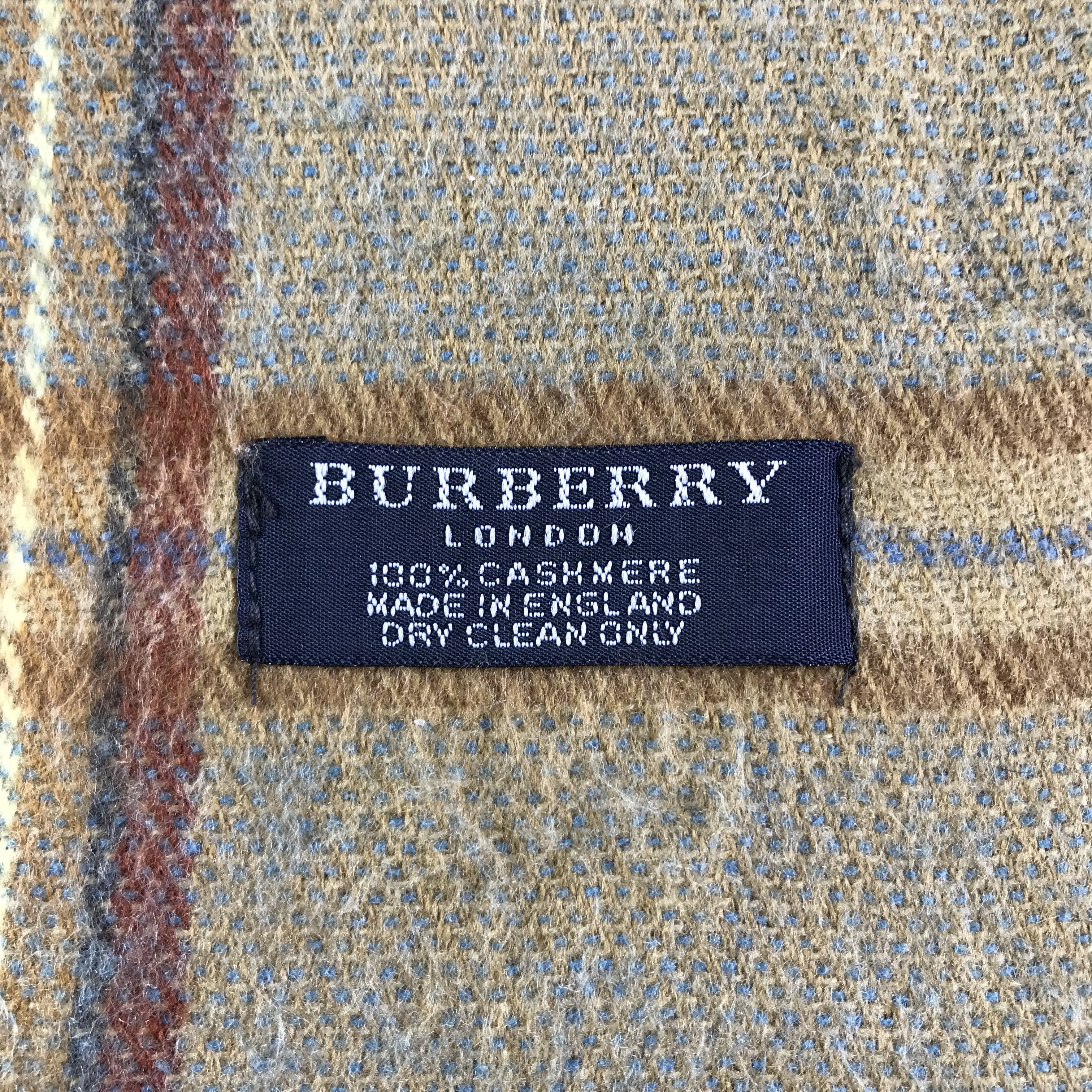 Burberry Burberry Cashmere Scarf / Muffler / Neckwear SS1546 Size ONE SIZE - 2 Thumbnail