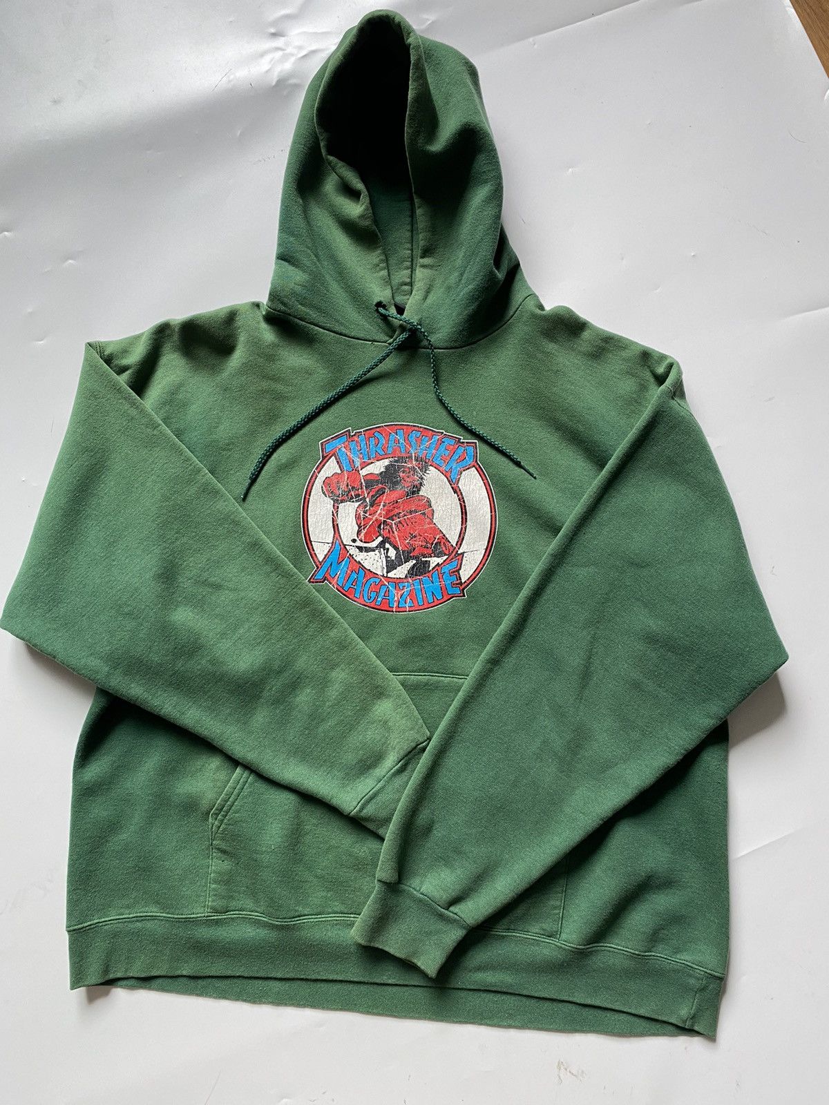 Thrasher Thrasher Sweat Hoodie Vintage Size US XL / EU 56 / 4 - 1 Thumbnail